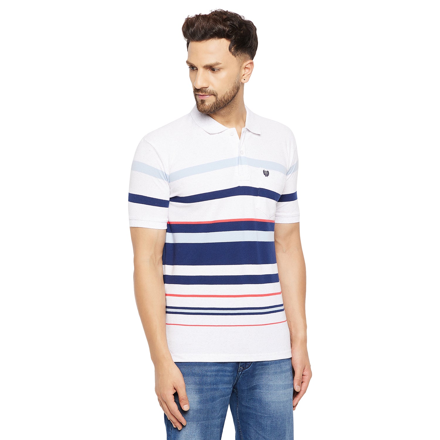 Duke Urban Men Half Sleeve Cotton T-shirt (LF5703)
