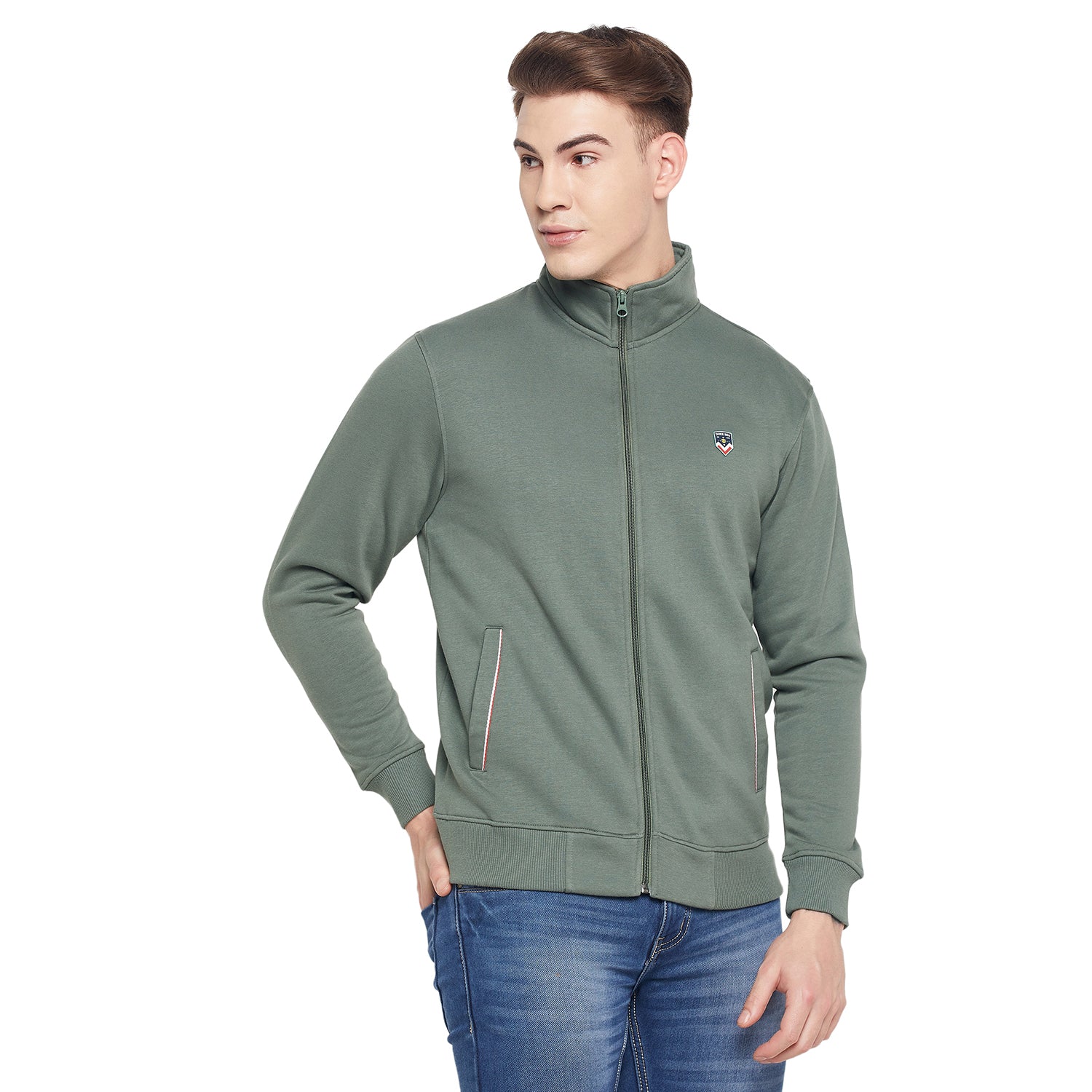 Duke Stardust Men Full Zipper Sweatshirt (LF3866)