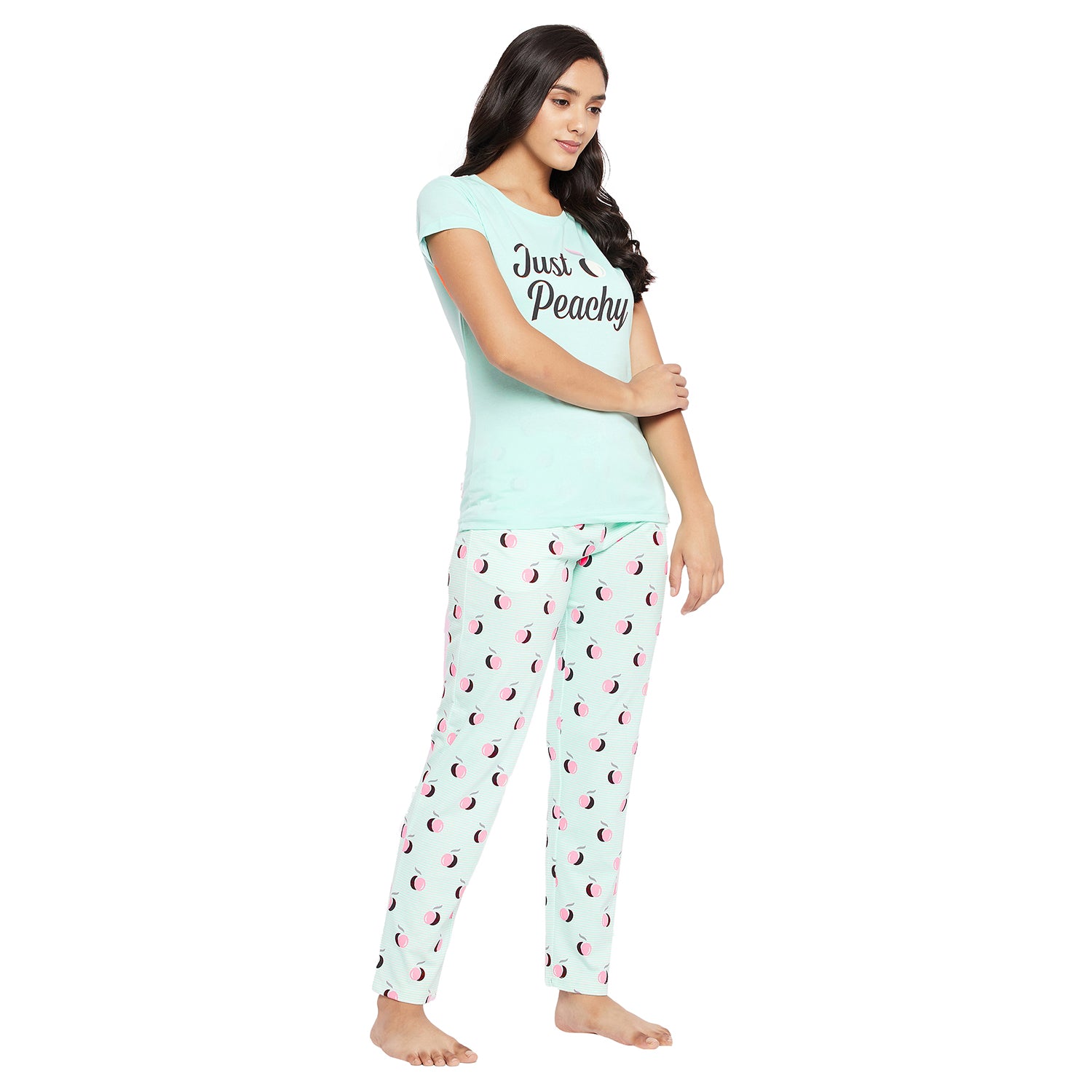 Duke Stardust Women Printed Top & Lower Set (LFX853)