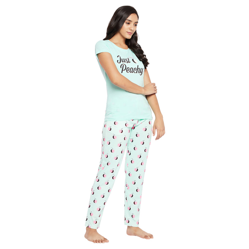 Duke Stardust Women Printed Top & Lower Set (LFX853)