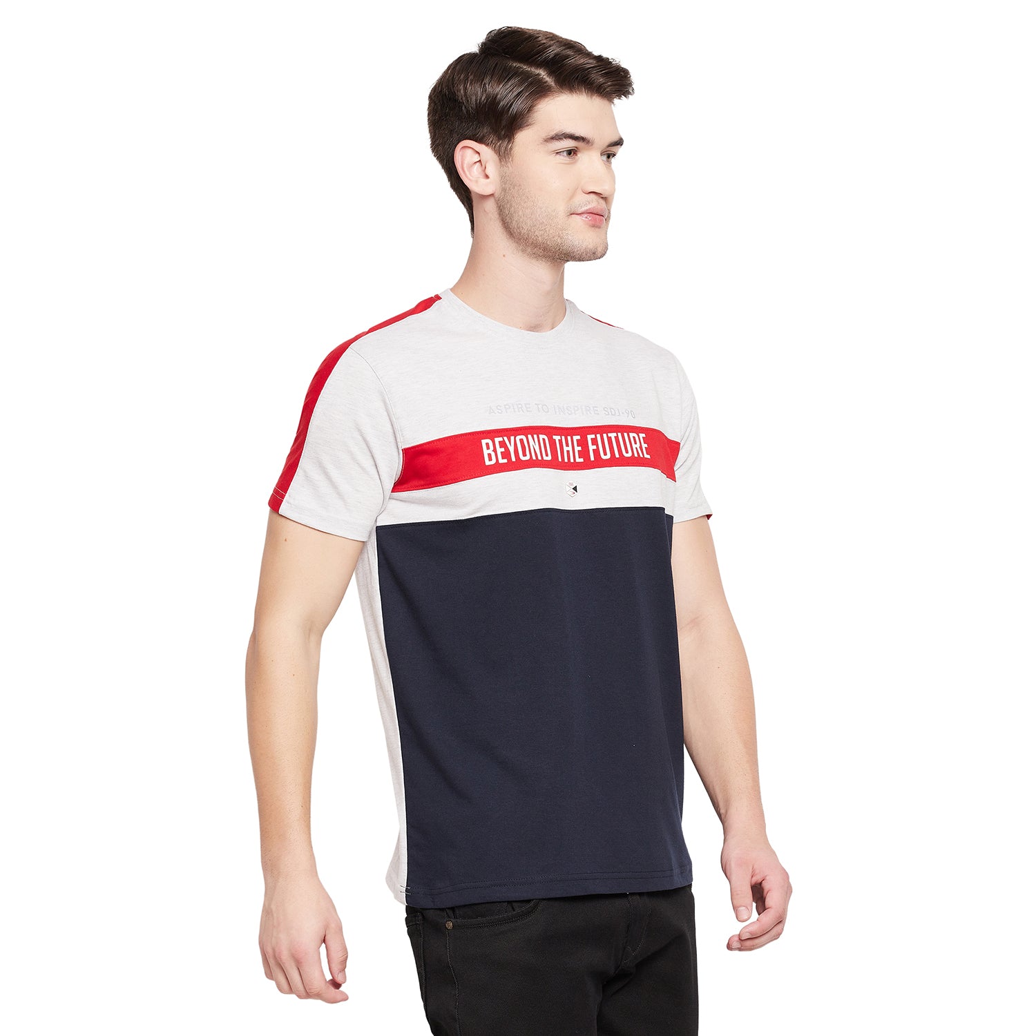 Duke Stardust Men Half Sleeve Cotton T-shirt (LF5323)