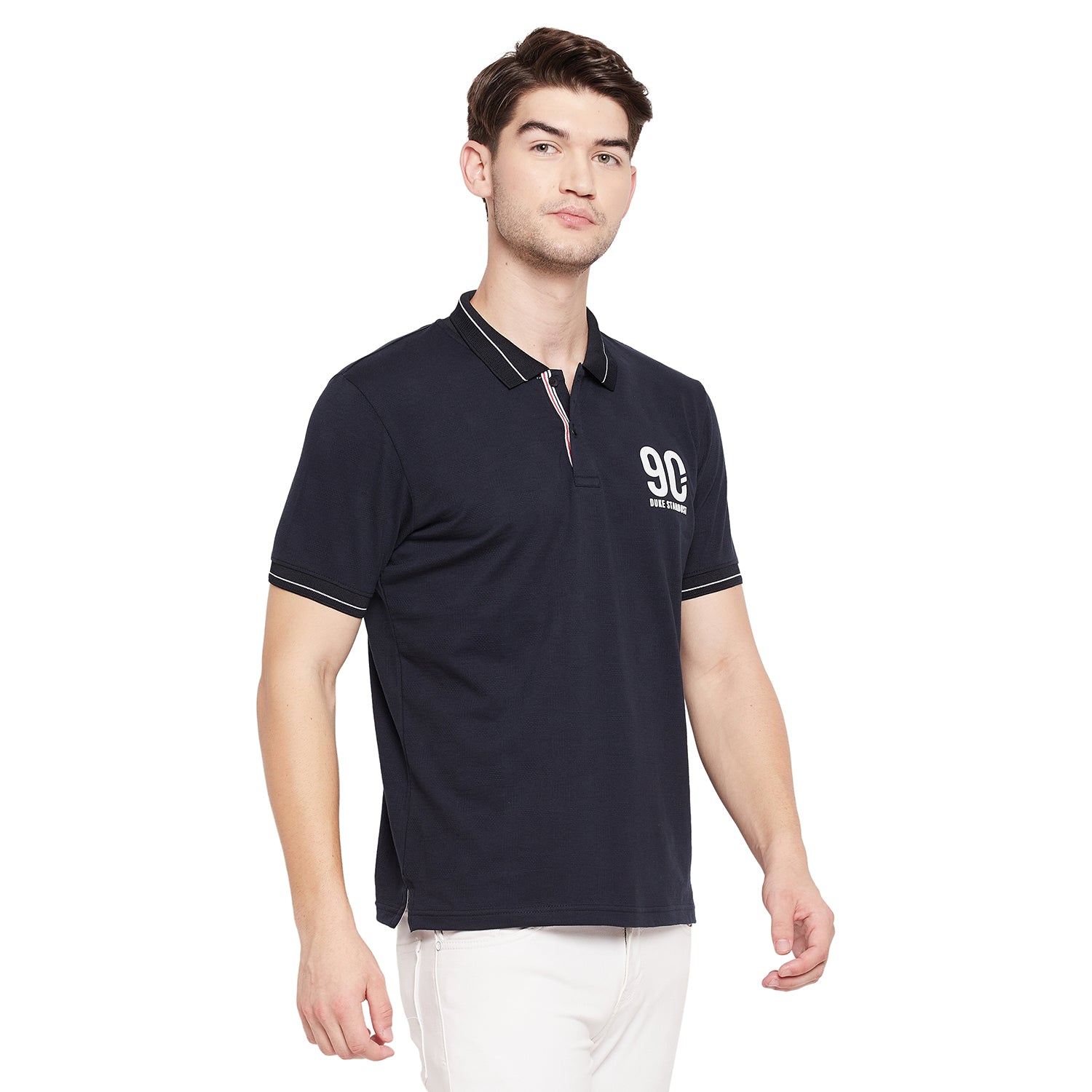 Duke Stardust Men Half Sleeve Cotton T-shirt (LF5269)