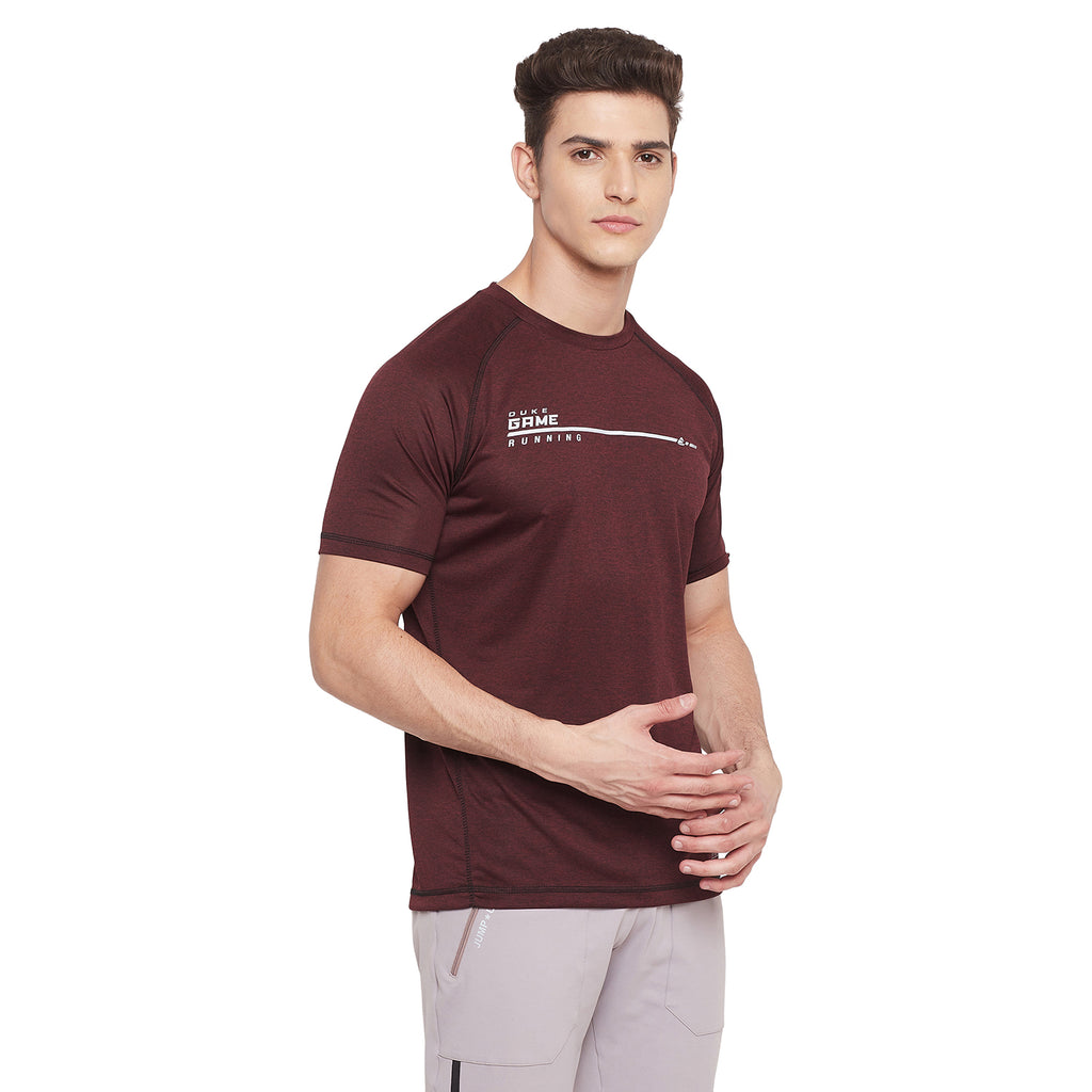 Duke Stardust Men Half Sleeve Sports T-shirt (GD1167)