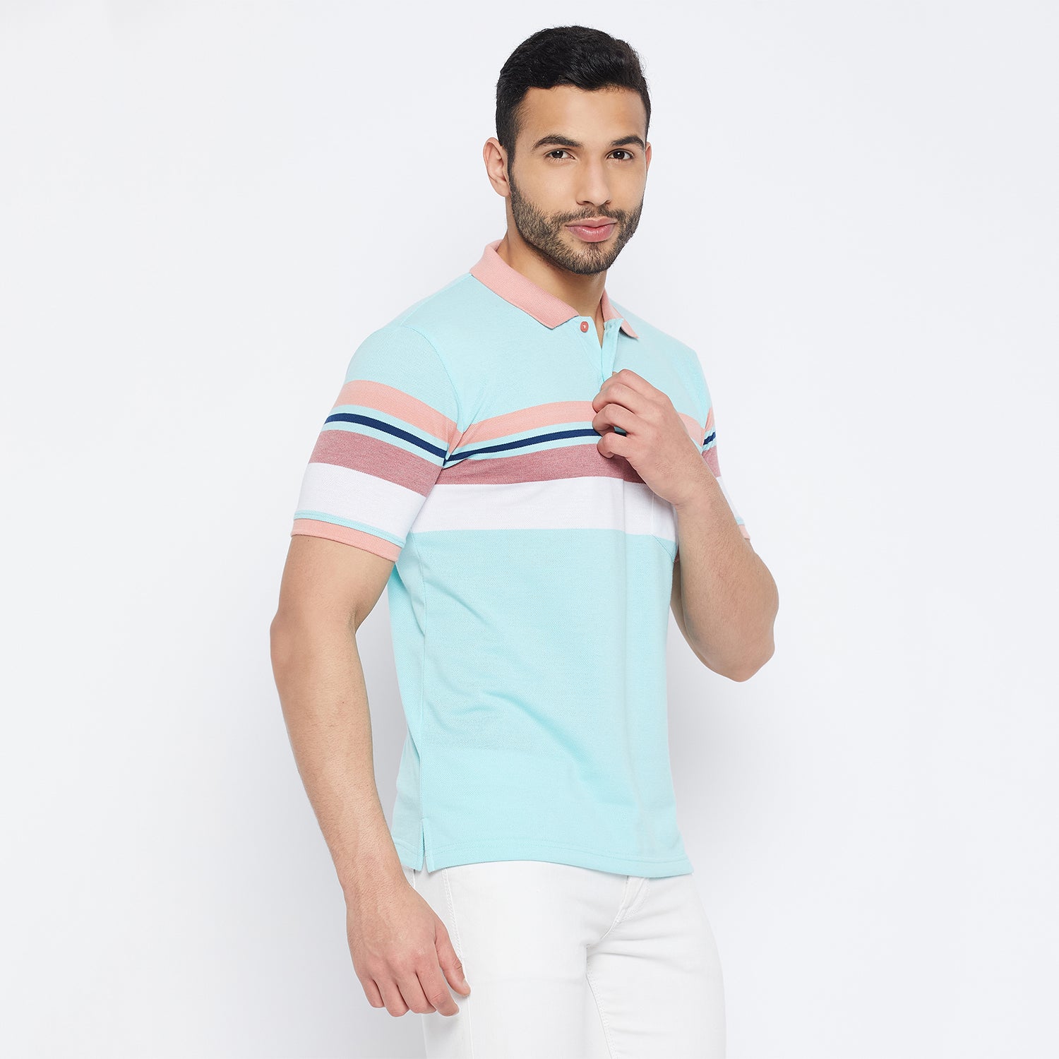 Duke Stardust Men Half Sleeve Cotton T-shirt (LF7092)