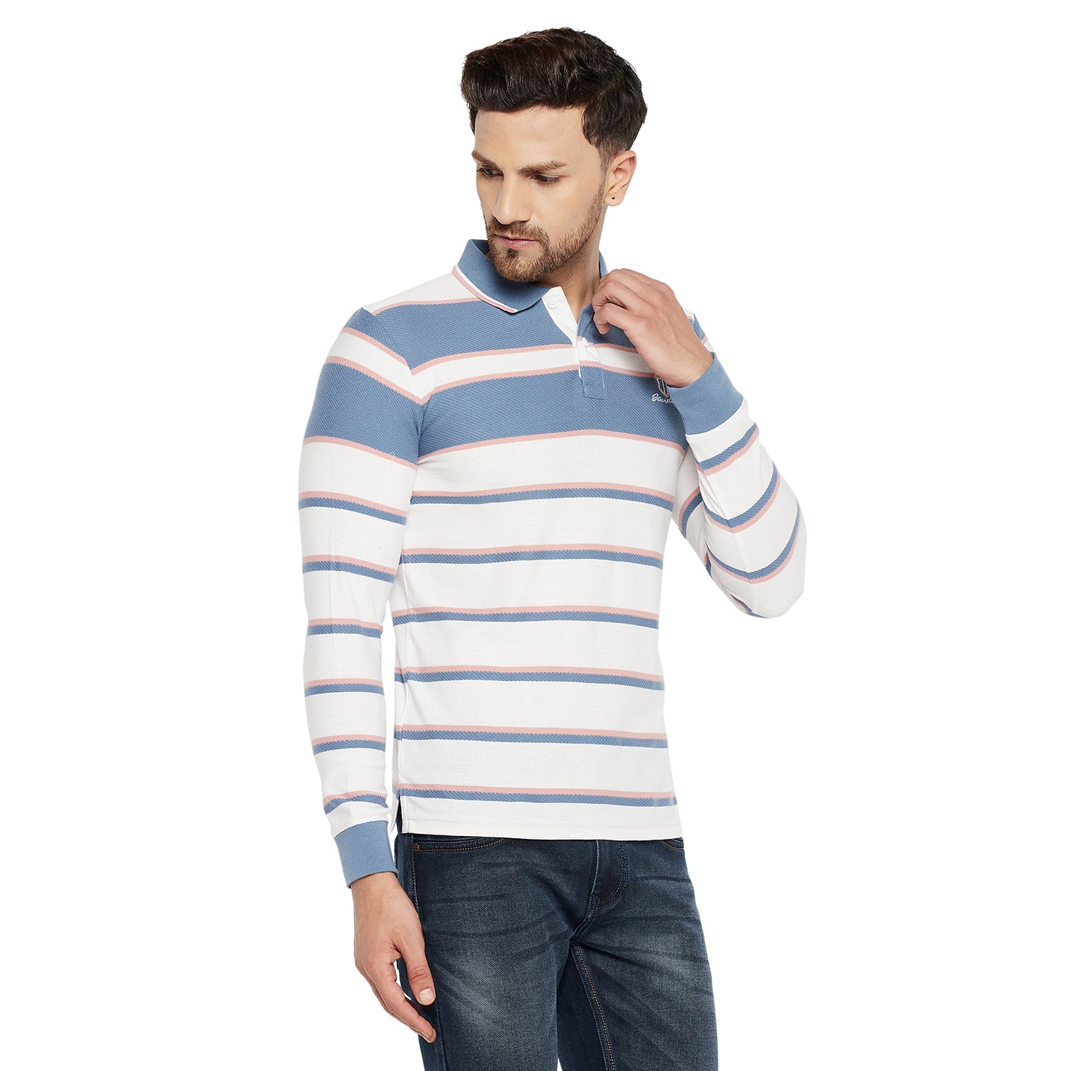 Duke Stardust Men Full Sleeve Cotton T-shirt (LF3969)