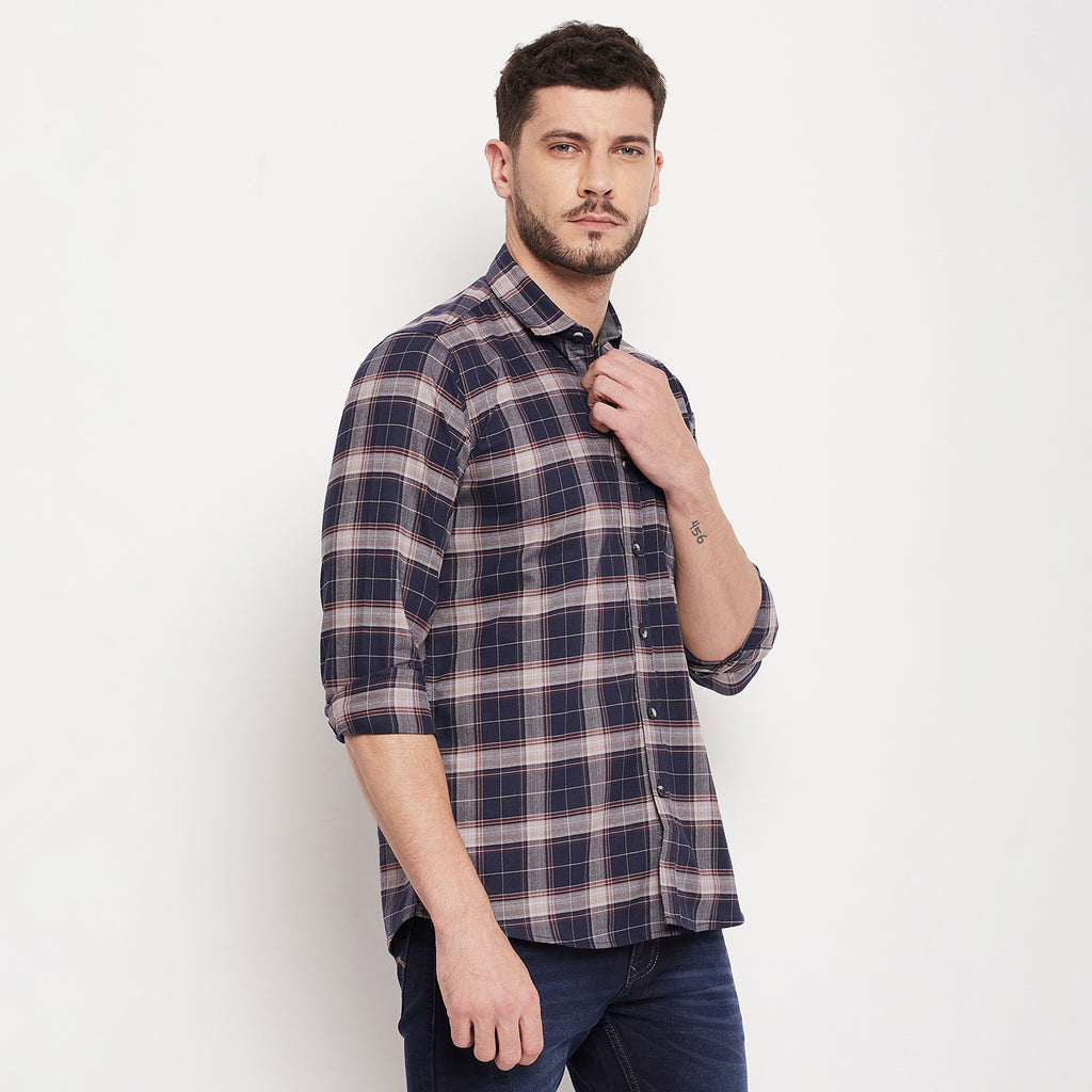 Duke Stardust Men Full Sleeve Cotton Shirt (SDO8CKOA)