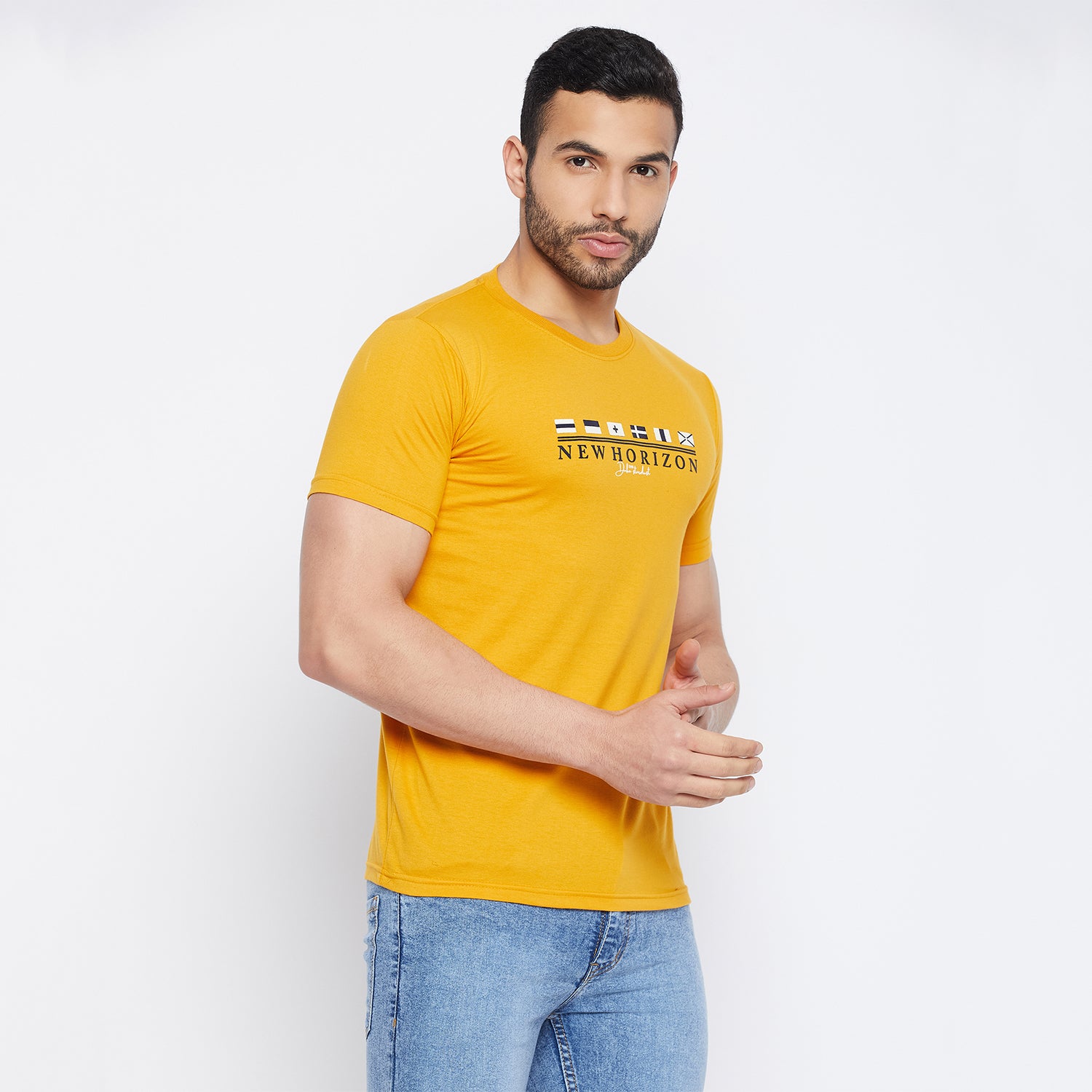 Duke Stardust Men Half Sleeve Cotton T-shirt (ONLF233)