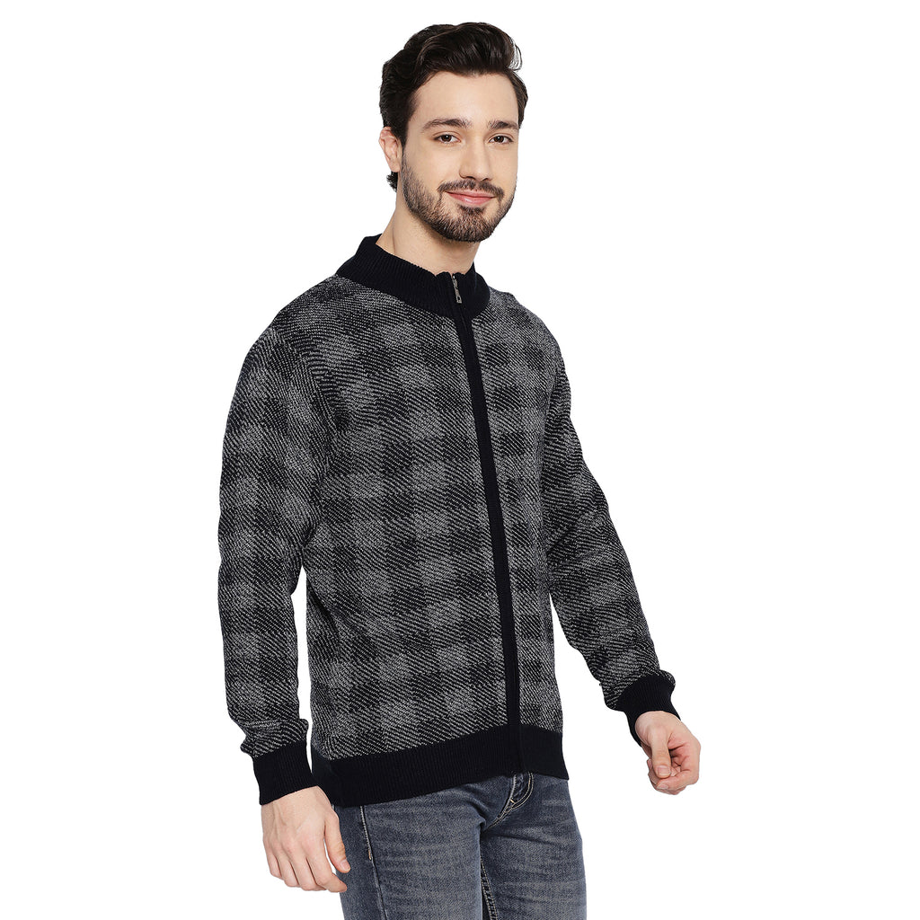 Duke Stardust Men Full Sleeve Zipper Sweater (SDS2086)