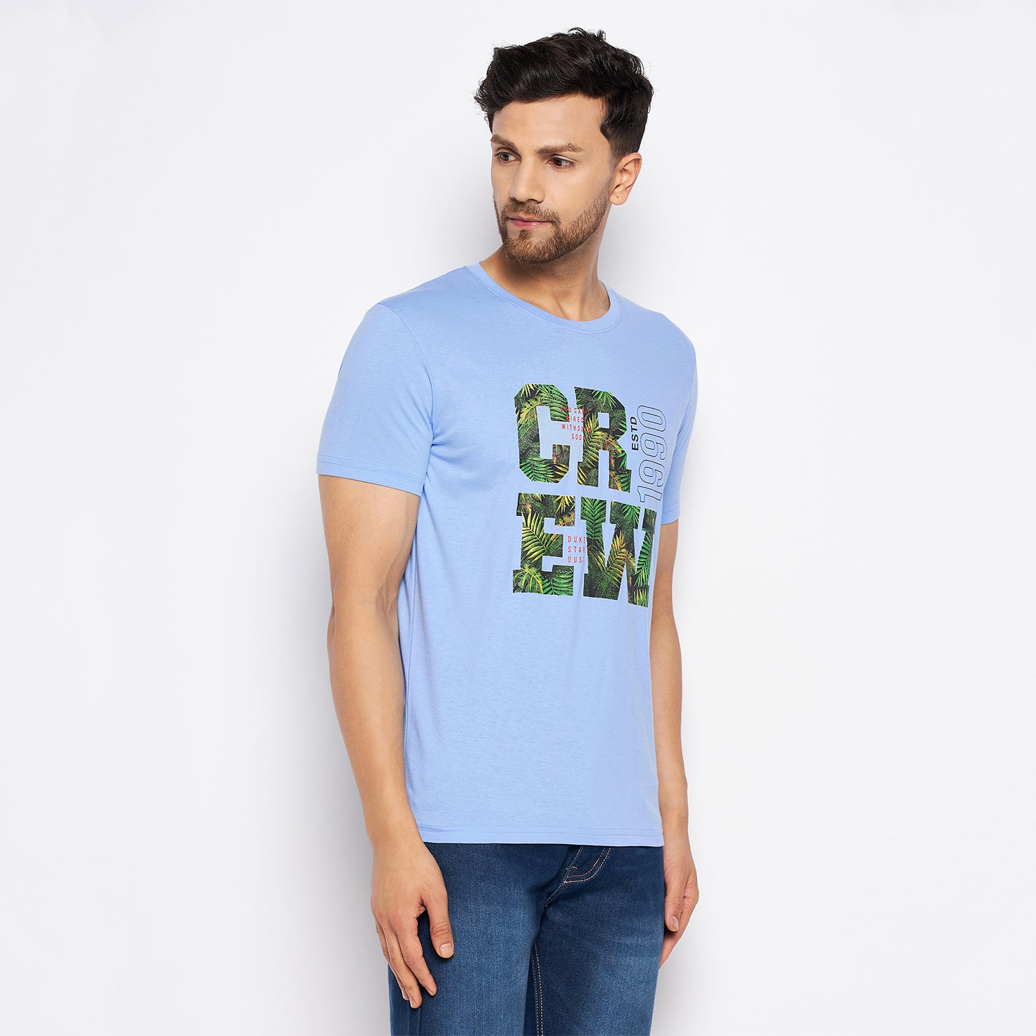 Duke Stardust Men Half Sleeve Cotton T-shirt (ONLF234)