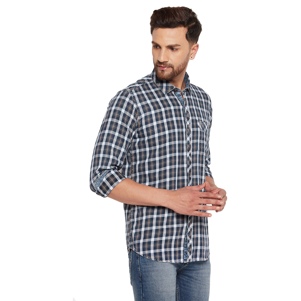 Duke Stardust Men Full Sleeve Cotton Shirt (SDO9CKIC)