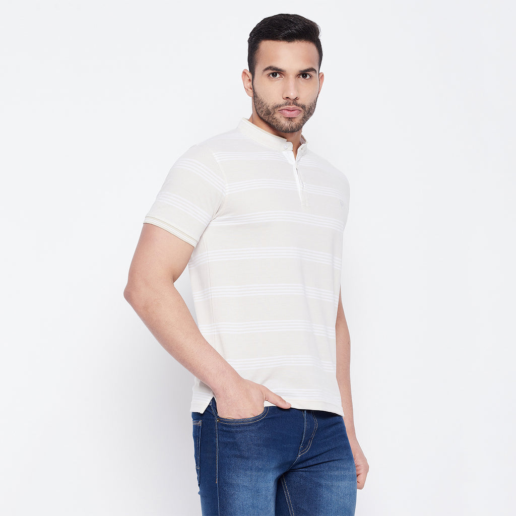 Duke Stardust Men Half Sleeve Cotton T-shirt (LF5838)