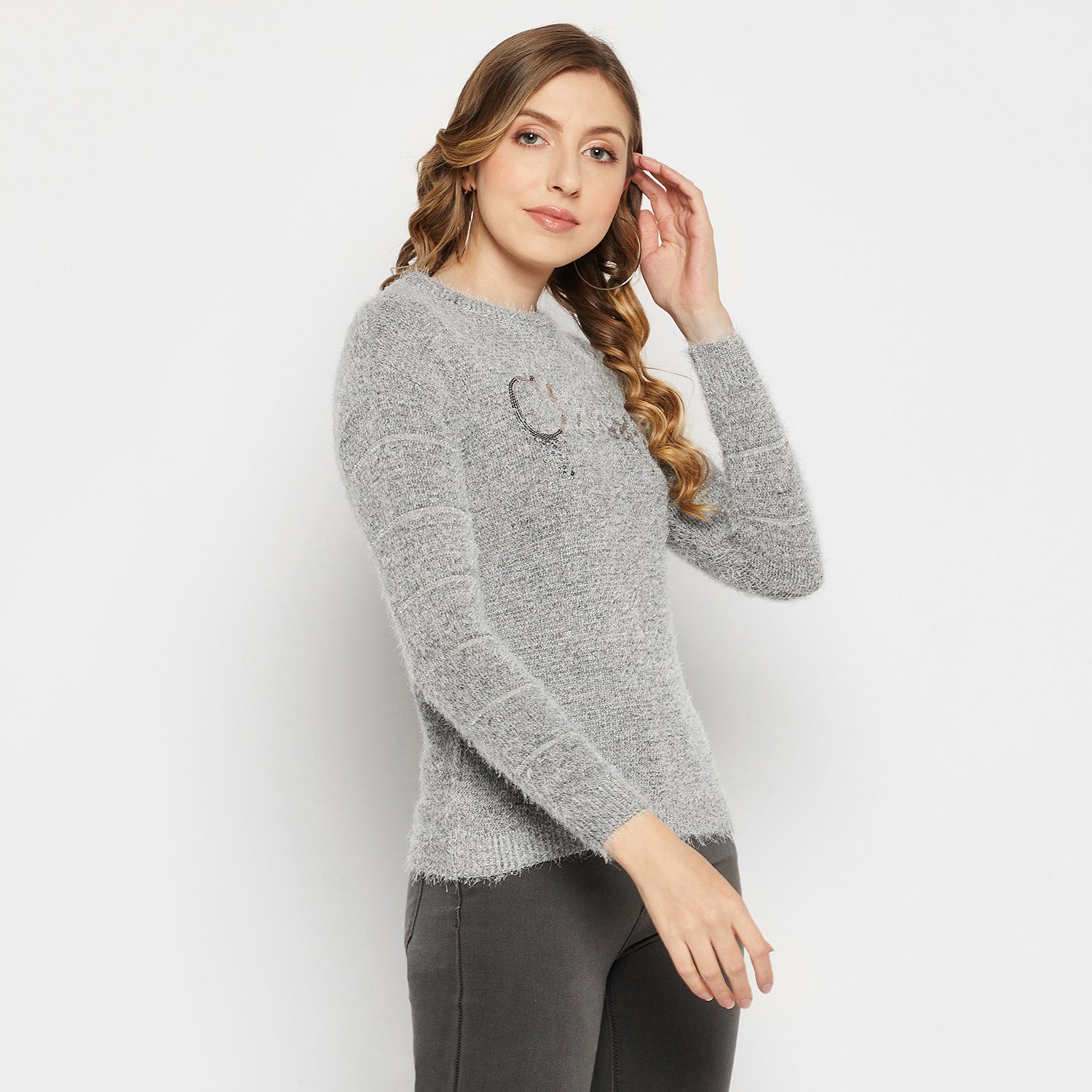 Duke Urban Women Full Sleeve Sweater (SDS1012)