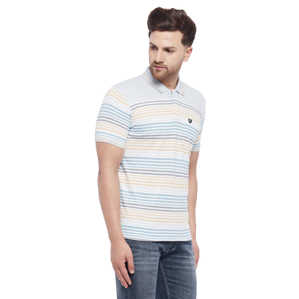 Duke Stardust Men Half Sleeve Cotton T-Shirt (LF5139)