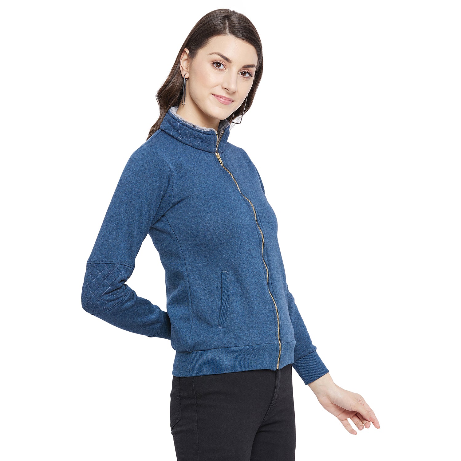 Duke Urban Women Zipper Sweatshirt (LFX742)