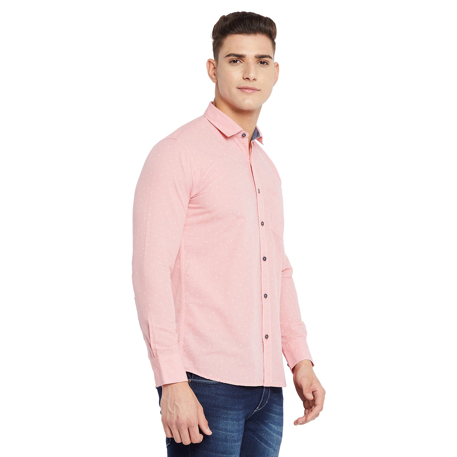 Duke Stardust Men Full Sleeve Cotton Shirt (SDO8PRCS)