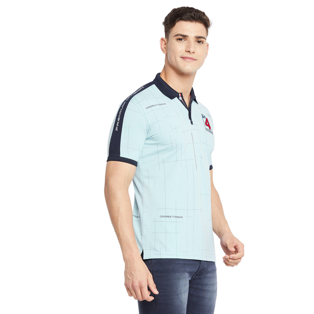 Duke Stardust Men Half Sleeve Cotton T-Shirt (LF5404)