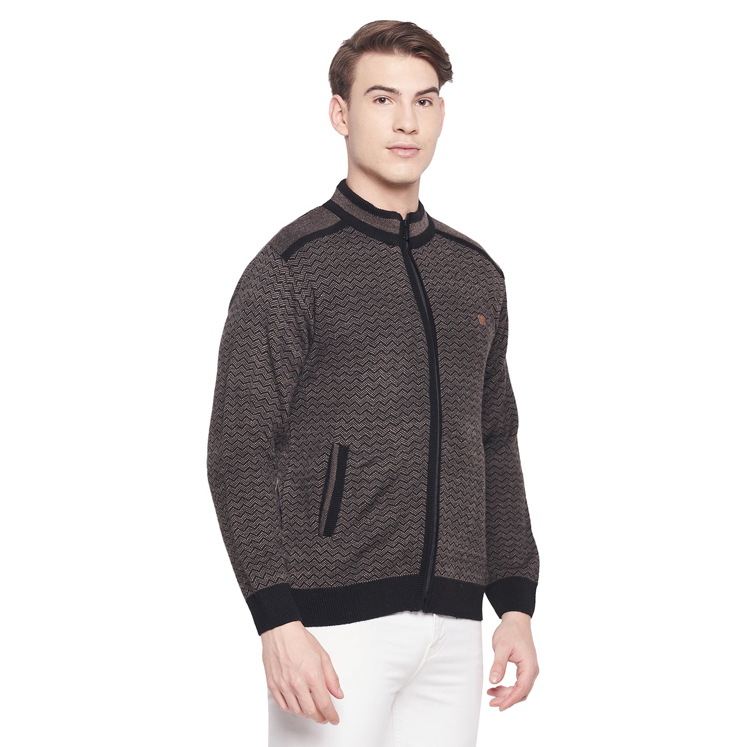Duke Urban Men Full Sleeve Zipper Sweater (SDS2083)