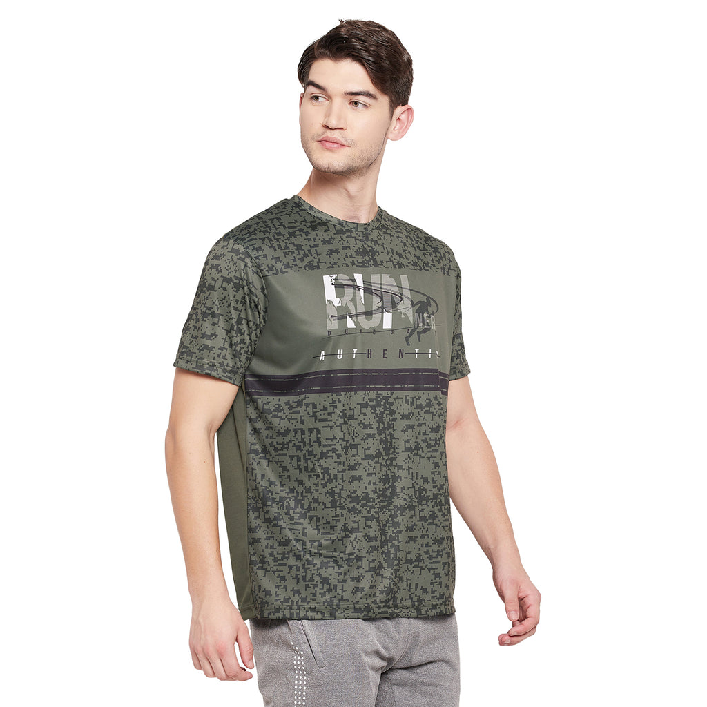 Duke Stardust Men Half Sleeve Sports T-shirt (GD1169)