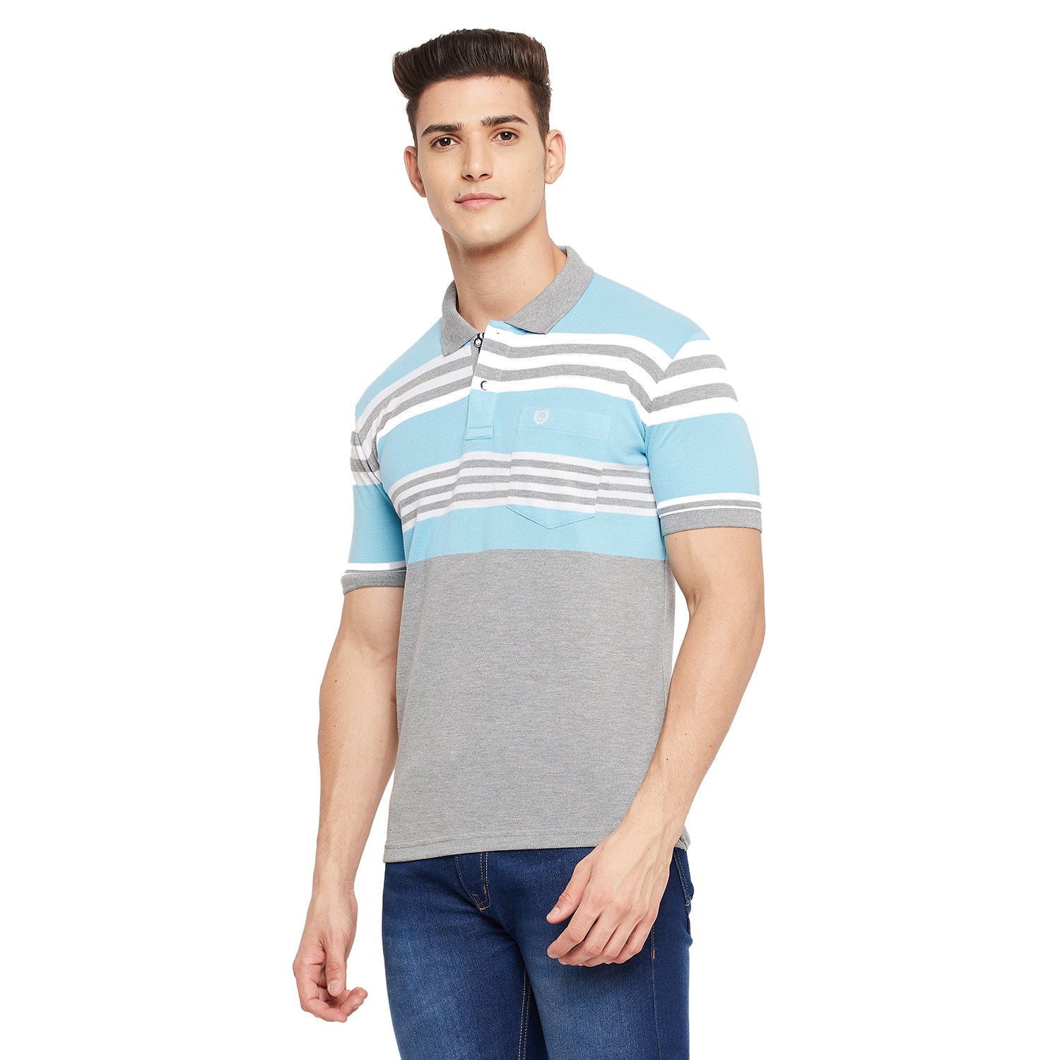 Duke Stardust Men Half Sleeve Cotton T-shirt (LF5341)