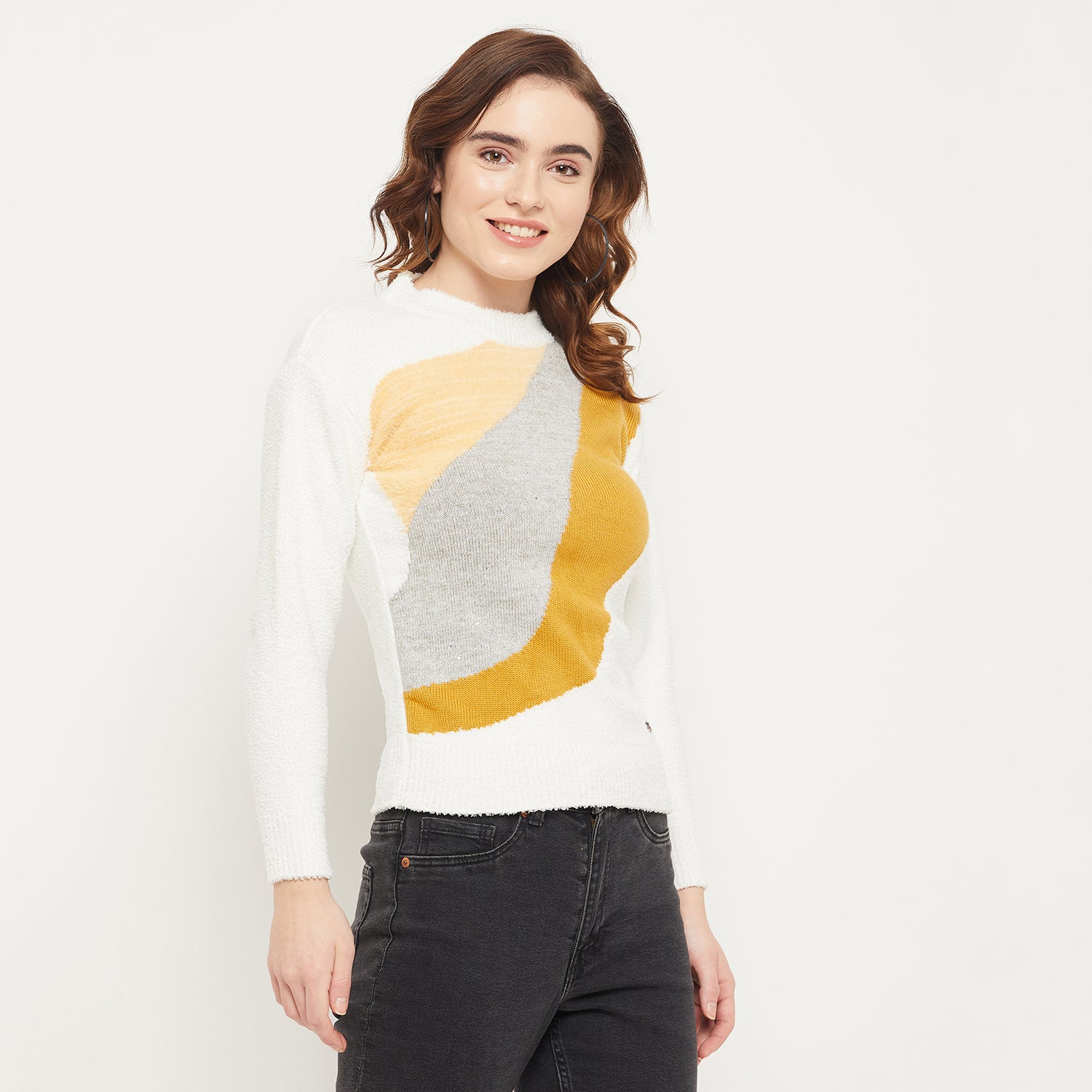 Duke Urban Women Colorblock Pullover (SDS995)