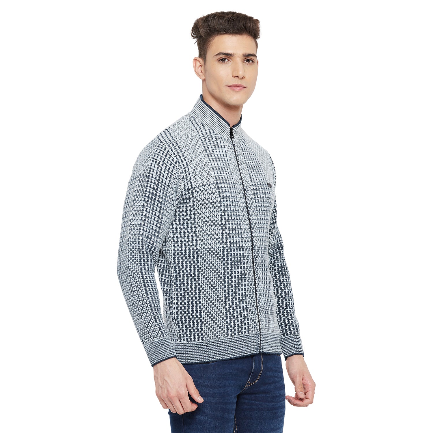 Duke Urban Men Full Sleeve Zipper Sweater (SDS2090)