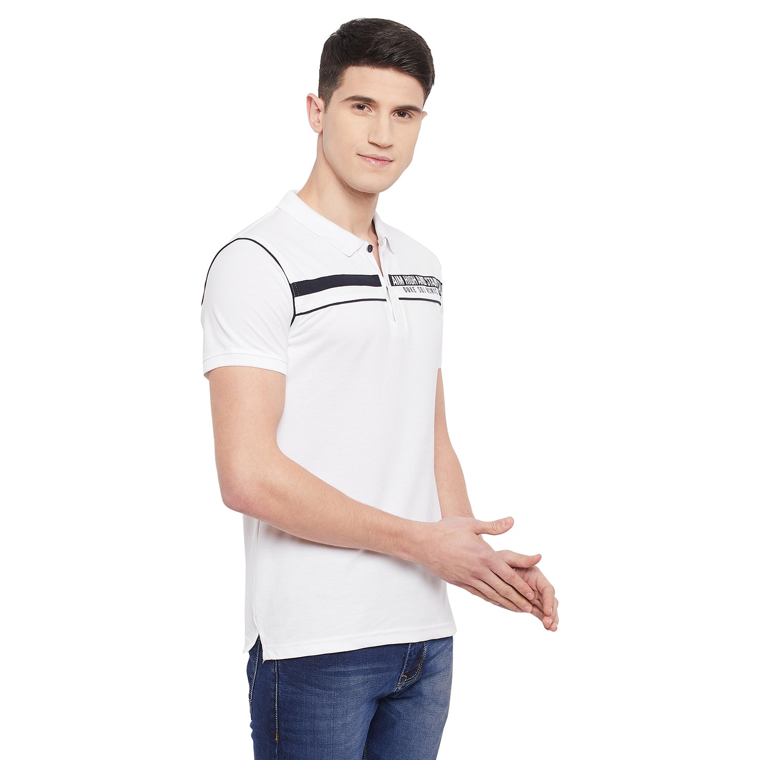 Duke Stardust Men Half Sleeve Cotton T-Shirt (LF5406)