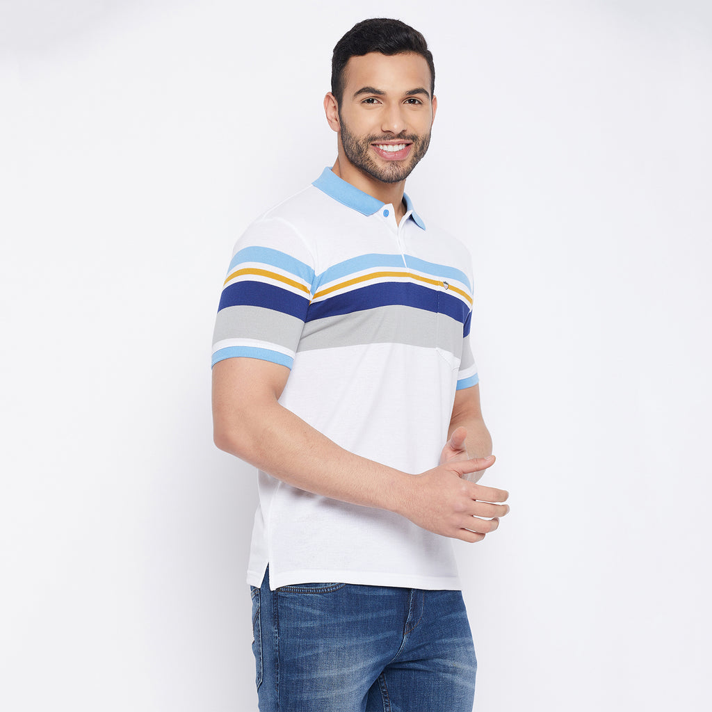 Duke Stardust Men Half Sleeve Cotton T-shirt (LF7092)