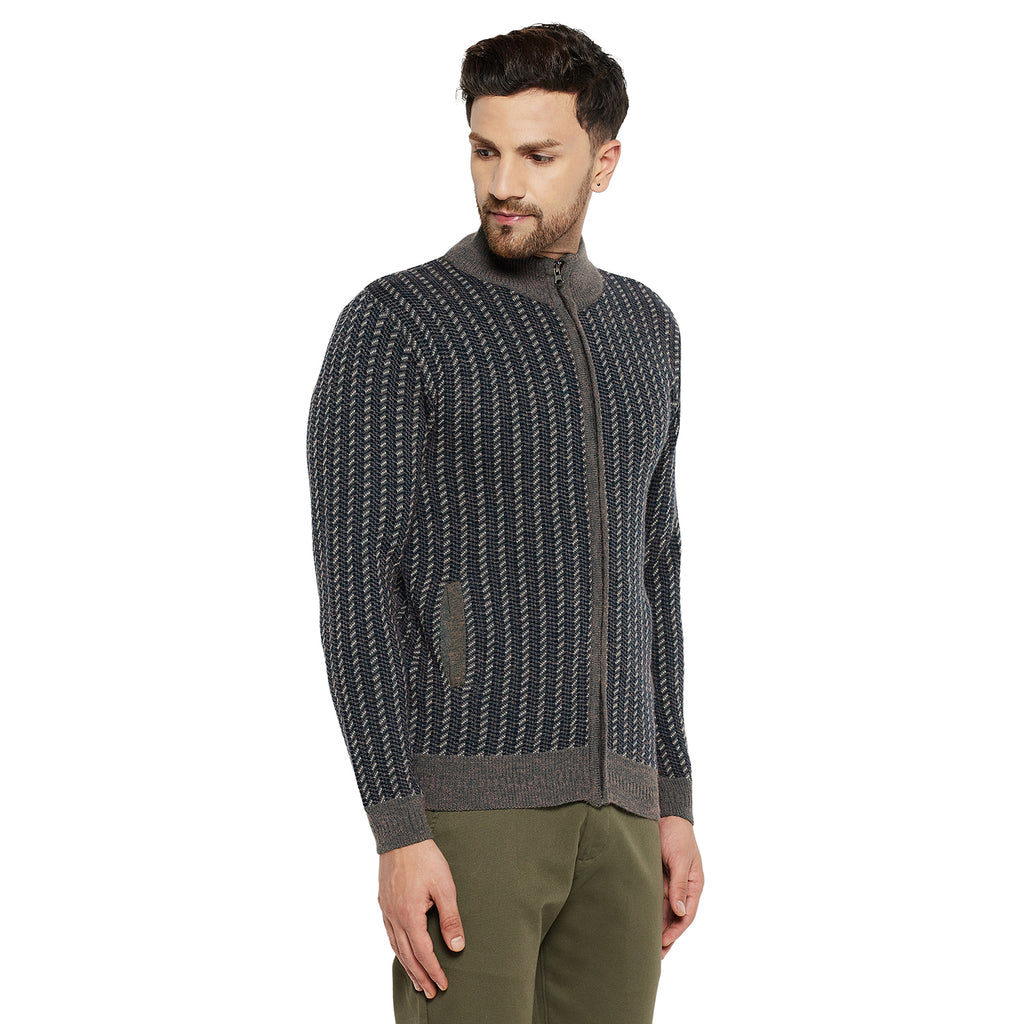 Duke Urban Men Full Sleeve Zipper Sweater (SDS2088)