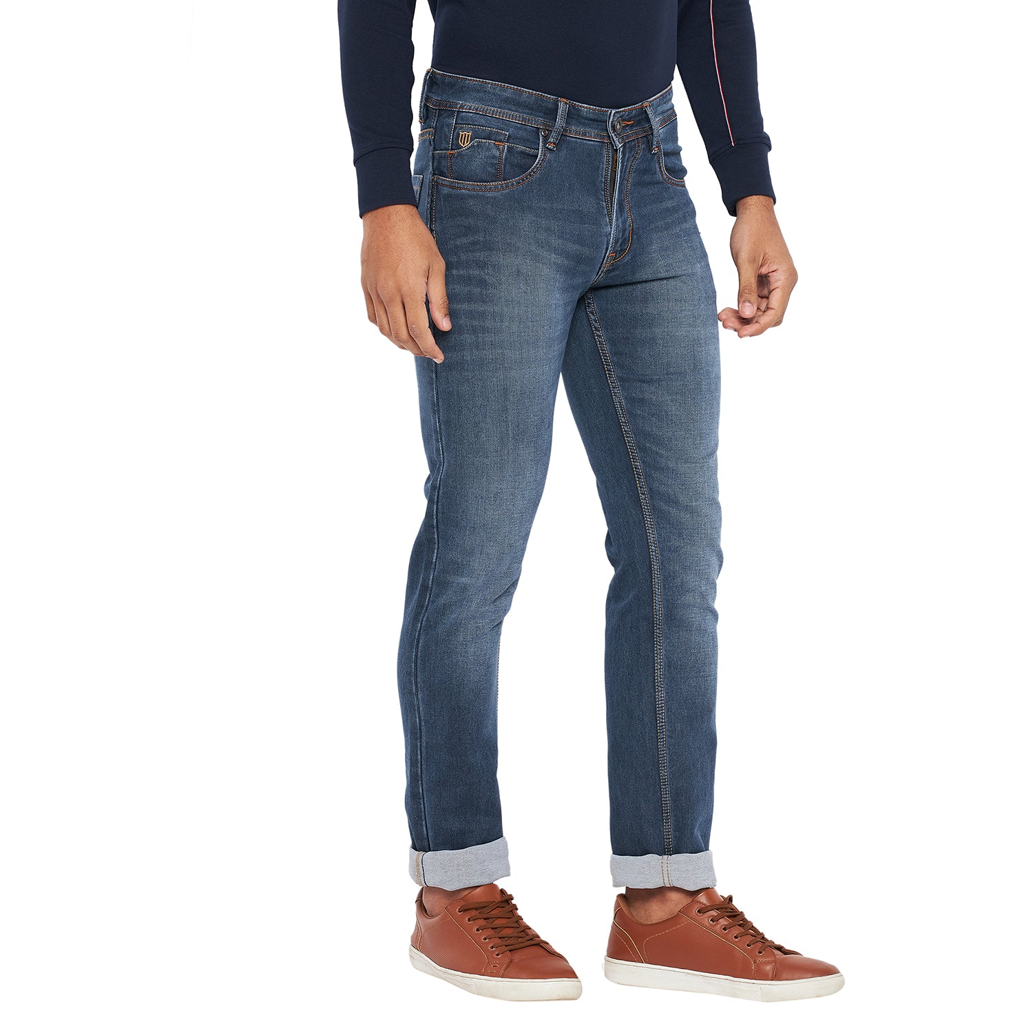 Duke Stardust Men Slim Fit Stretchable Jeans (SDD5349)