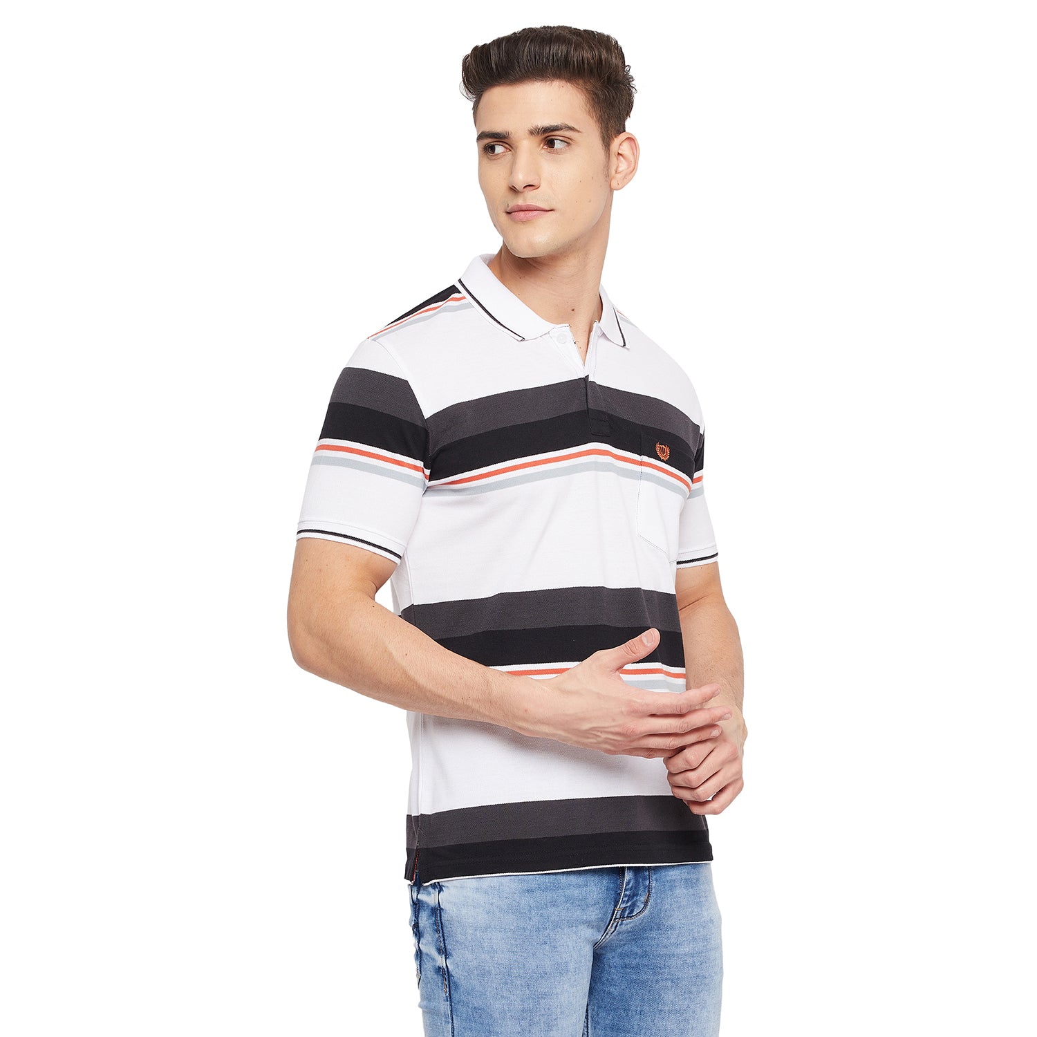 Duke Stardust Men Half Sleeve Cotton T-shirt (MTLF340)