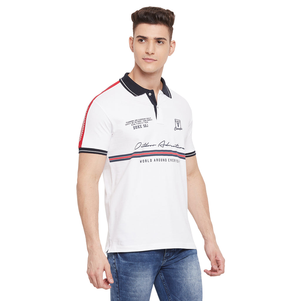 Duke Stardust Men Half Sleeve Cotton T-shirt (LF5258)