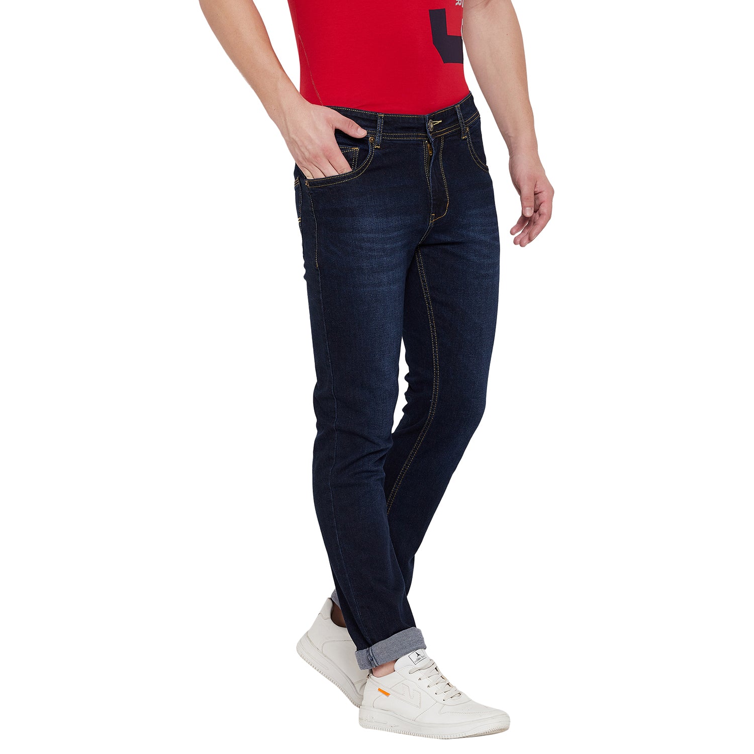 Duke Stardust Men Slim Fit Stretchable Jeans (SDD5163)