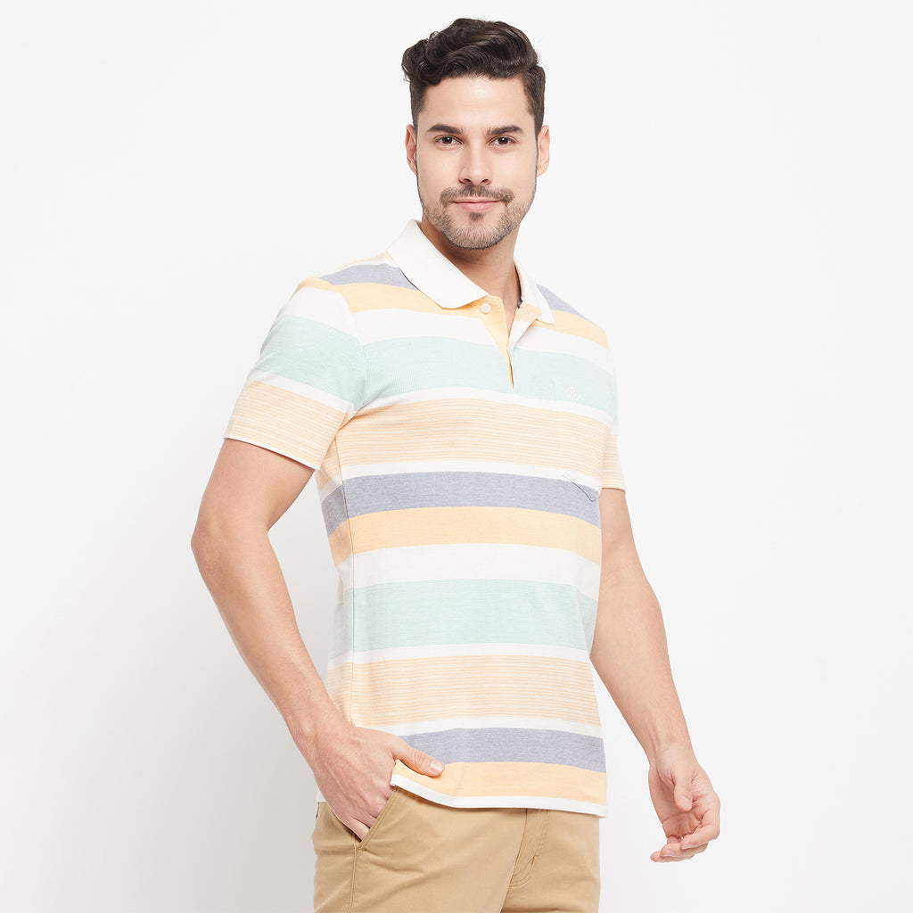 Duke Stardust Men Half Sleeve Cotton T-shirt (LF7015)