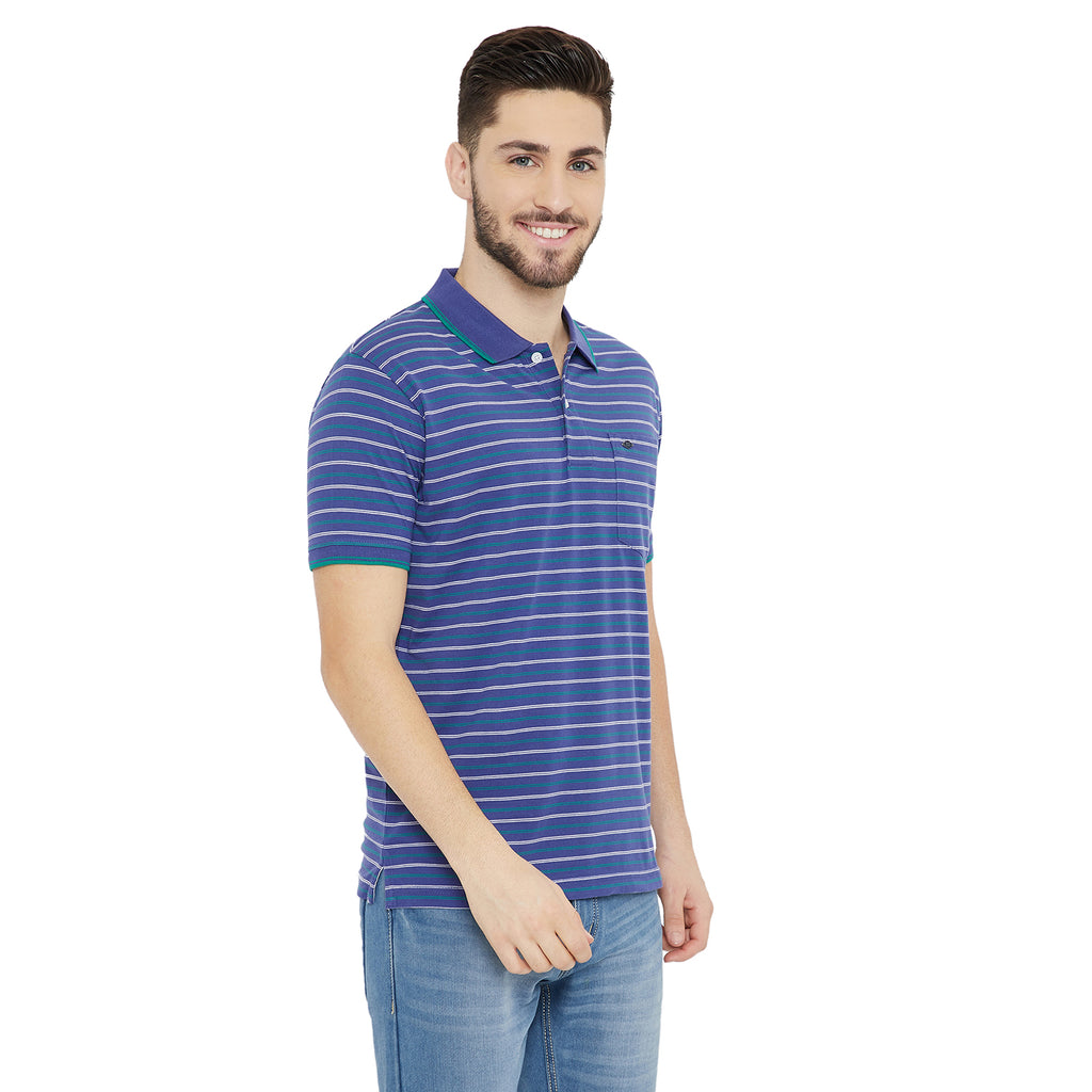 Duke Stardust Men Half Sleeve Cotton T-shirt (MLF4977)