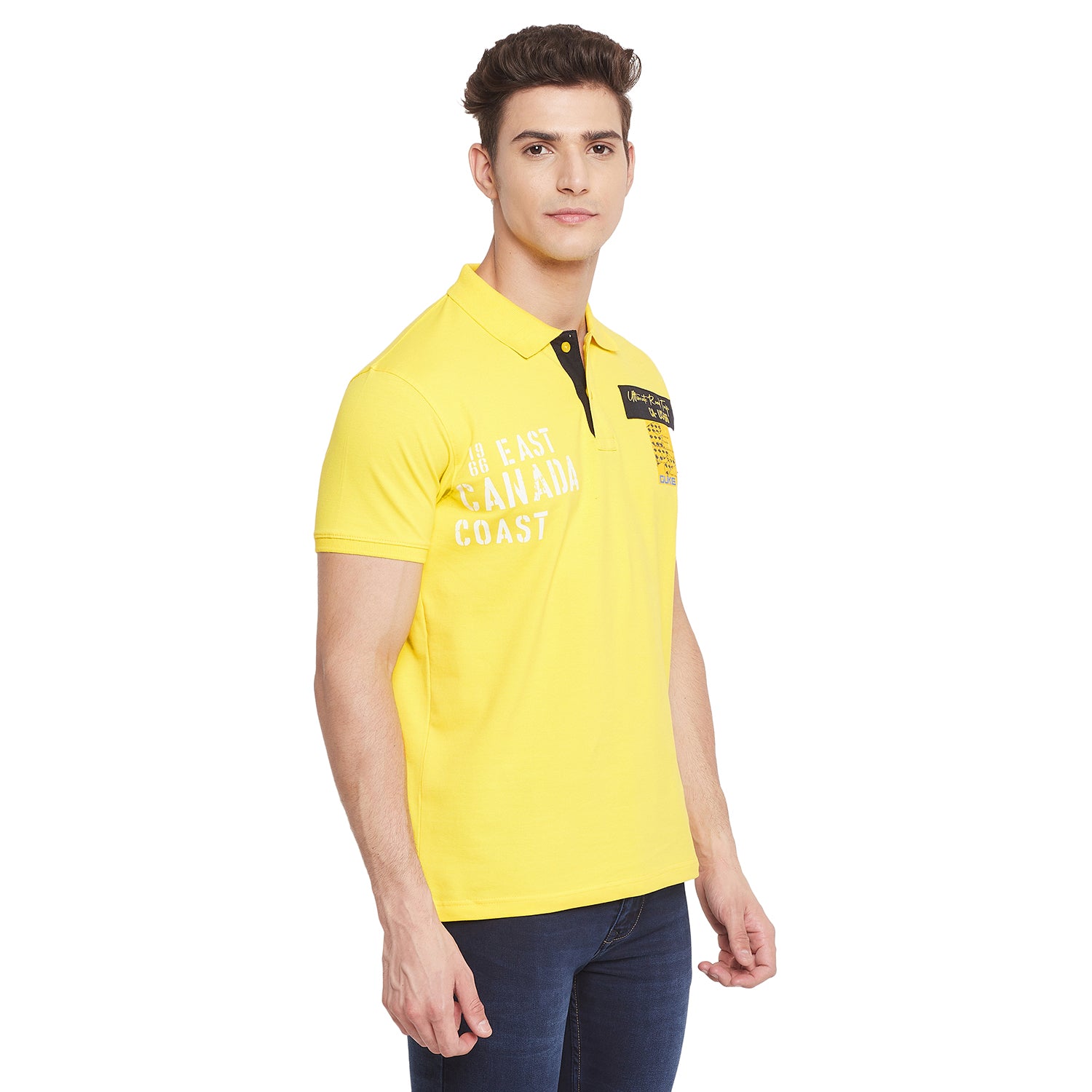 Duke Stardust Men Half Sleeve Cotton T-shirt (LF5256)