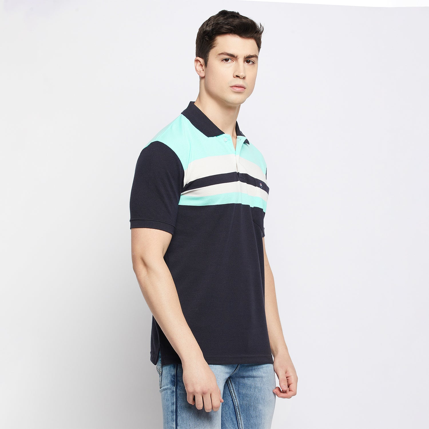 Duke Urban Men Half Sleeve Cotton T-shirt (LF7037)