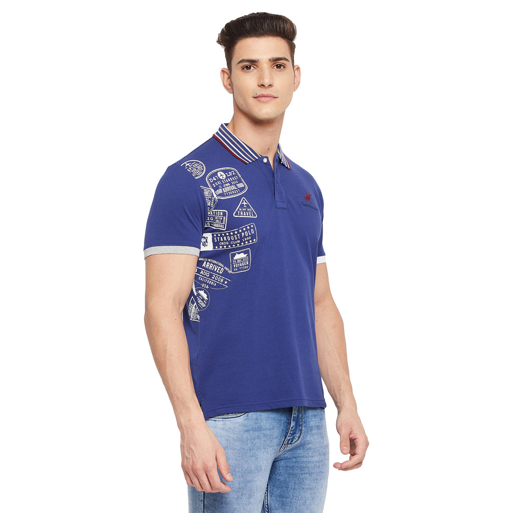 Duke Stardust Men Half Sleeve Cotton T-shirt (LF4709)