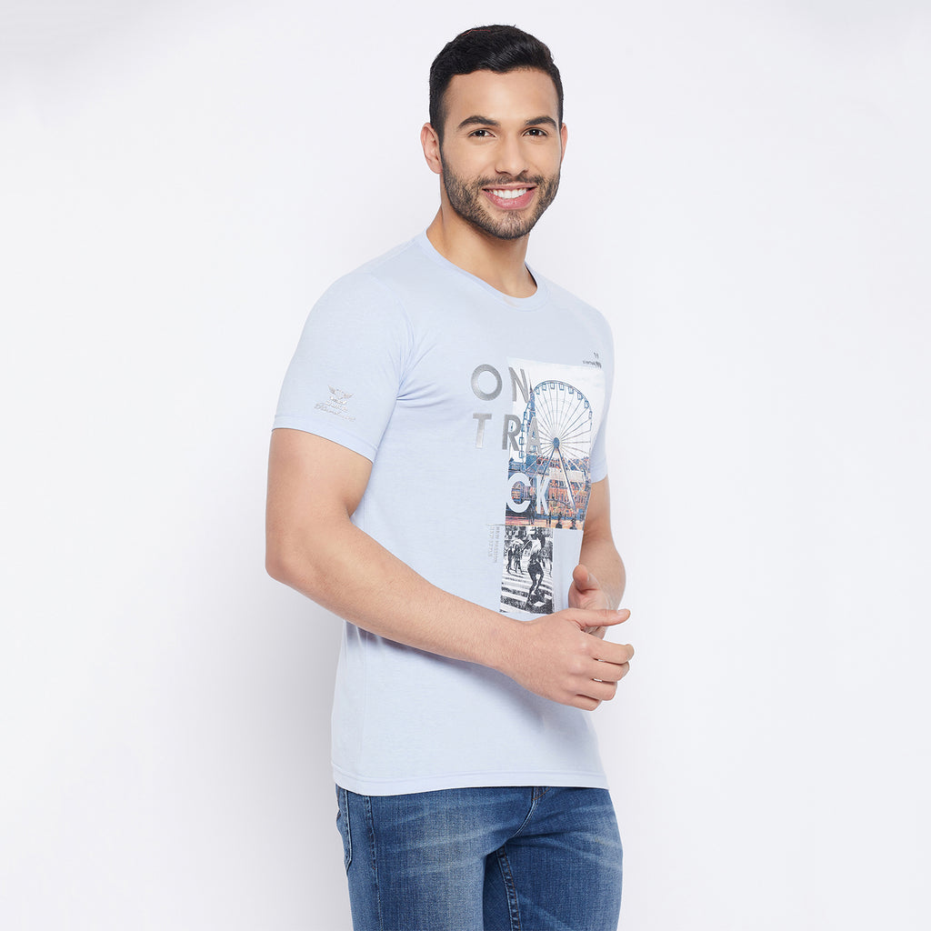 Duke Urban Men Half Sleeve Cotton T-shirt (LF5753)