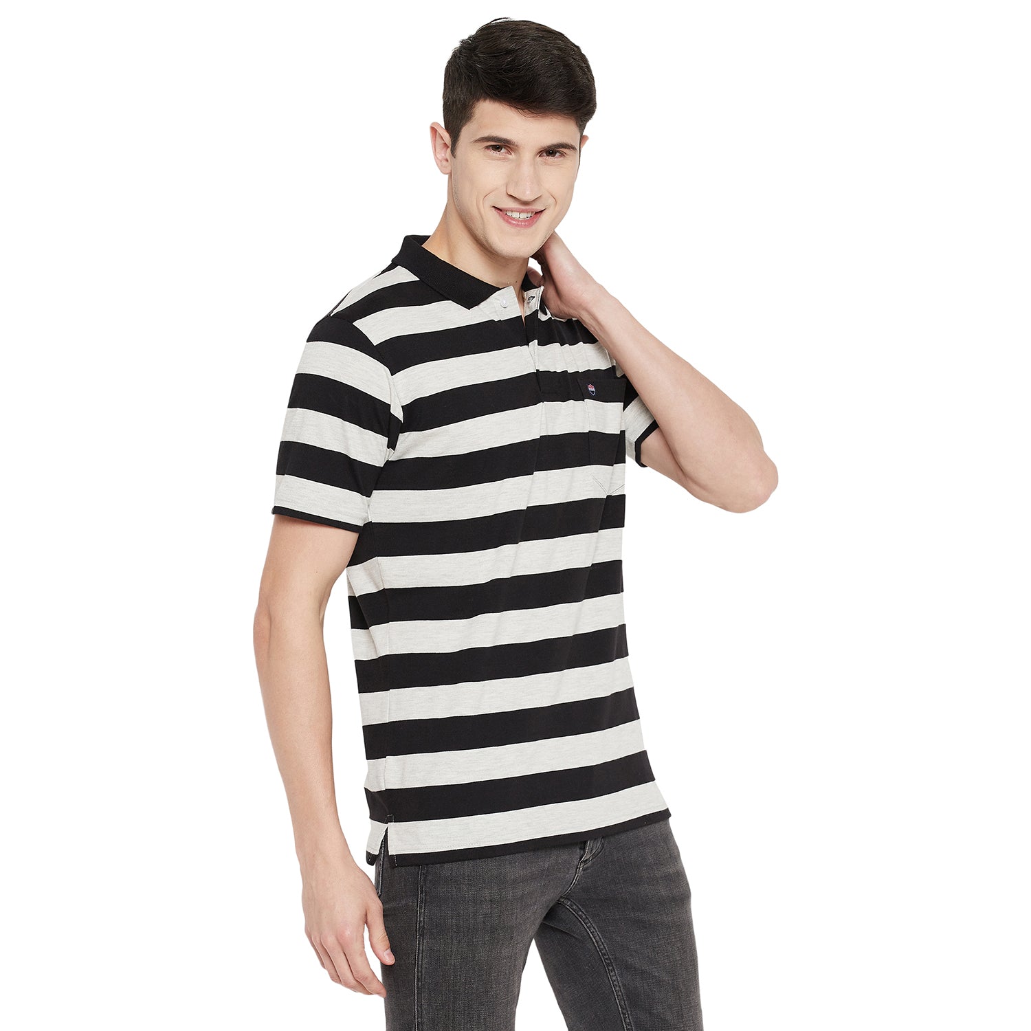 Duke Stardust Men Half Sleeve Cotton T-Shirt (MTLF344)