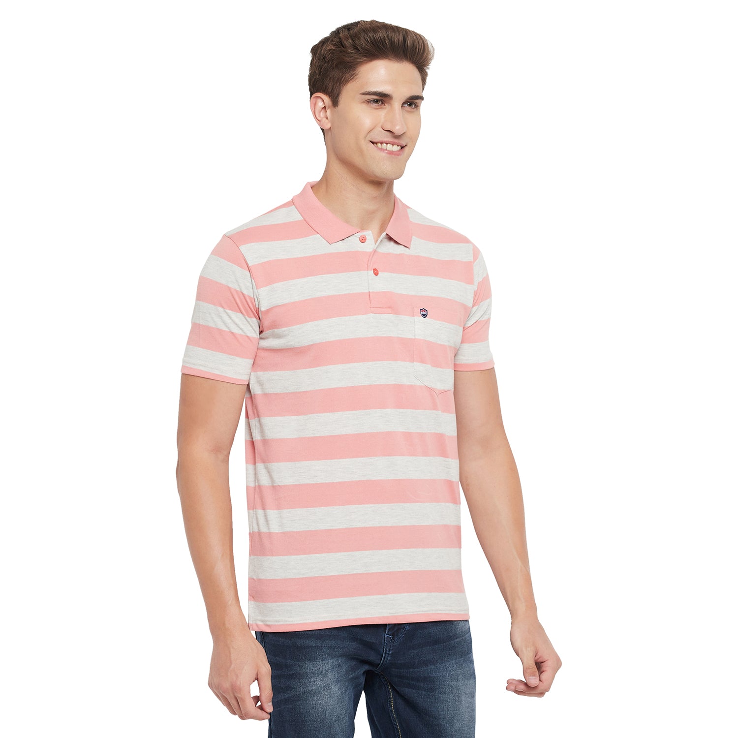 Duke Stardust Men Half Sleeve Cotton T-Shirt (MTLF344)