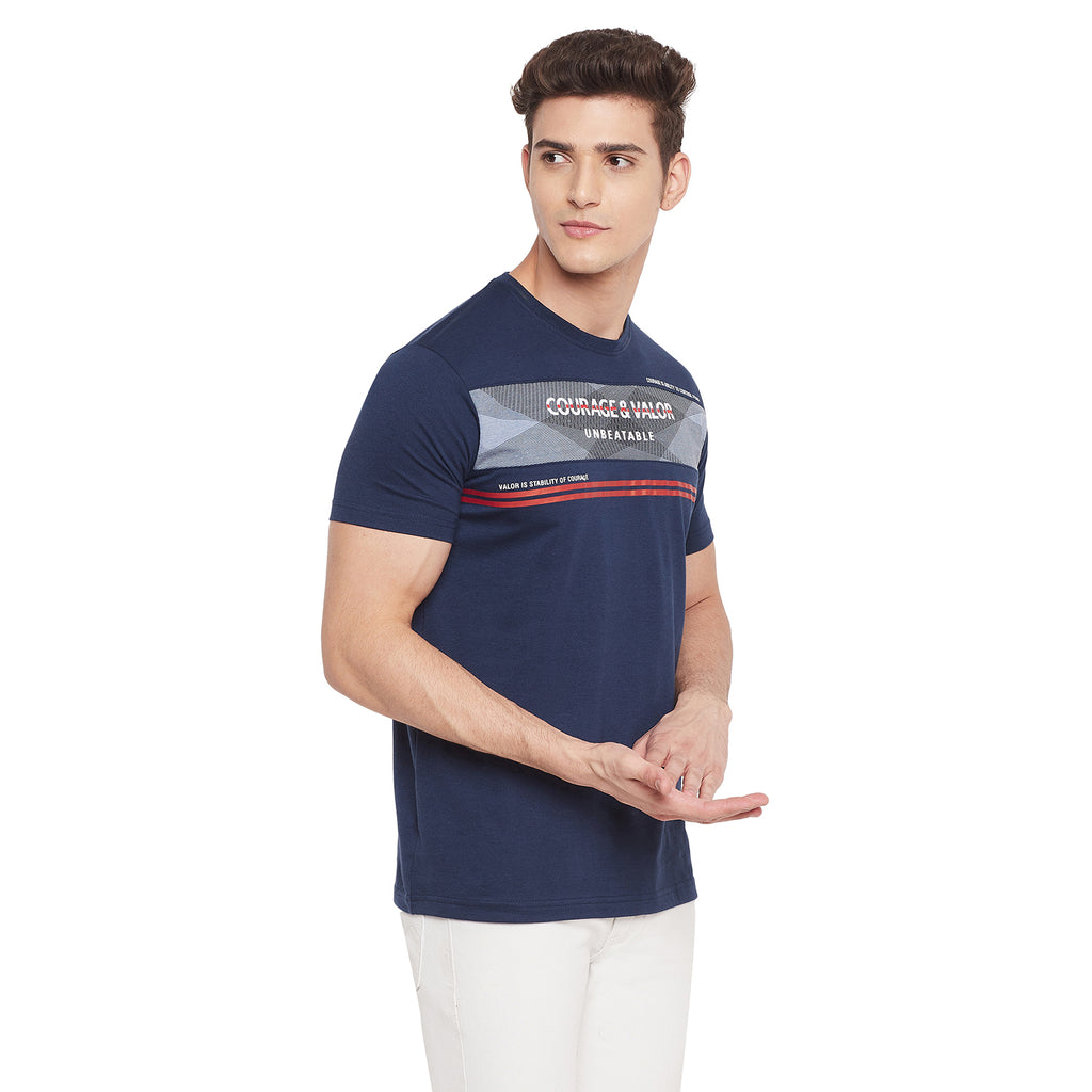 Duke Stardust Men Half Sleeve Cotton T-shirt (LF5401)