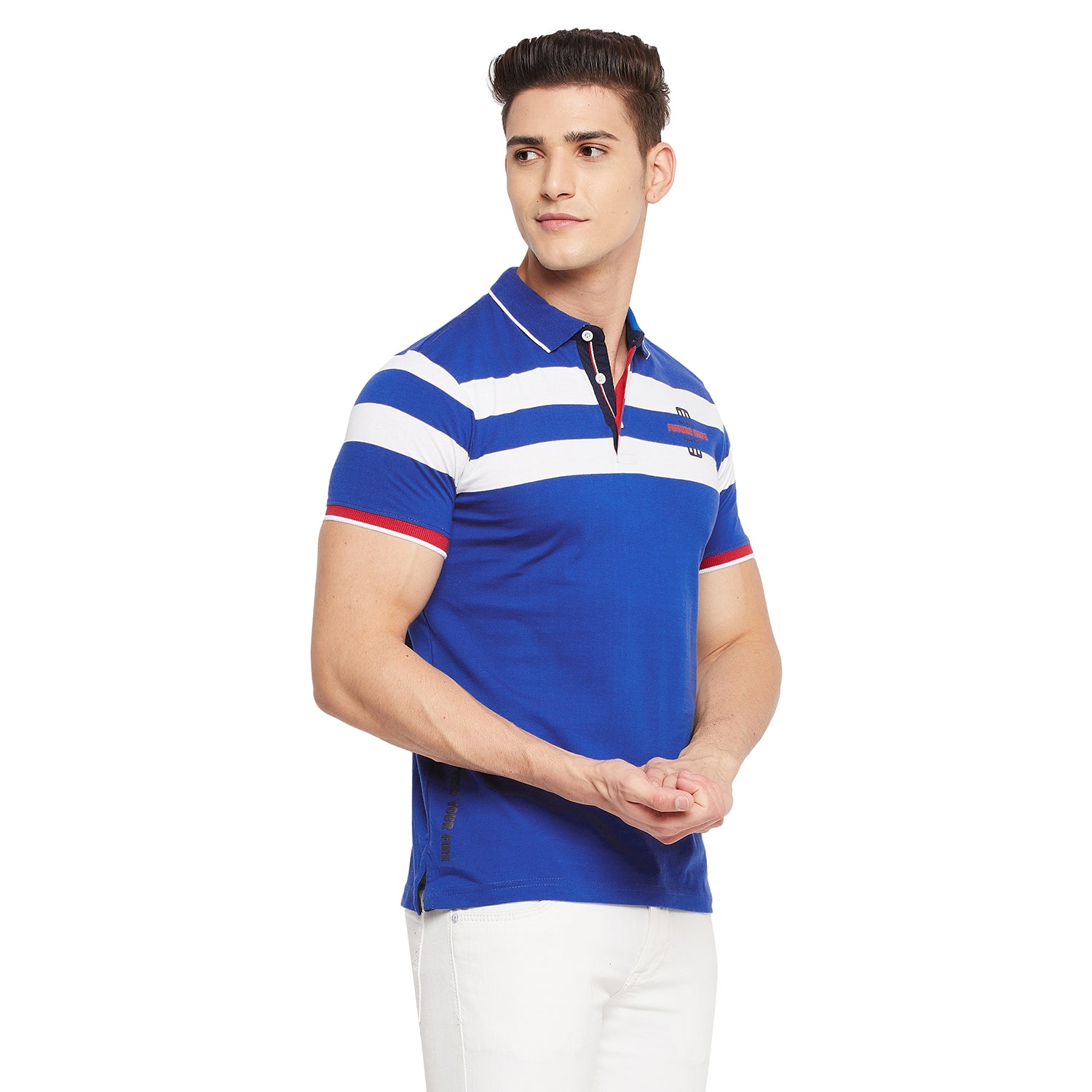Duke Stardust Men Half Sleeve Cotton T-shirt (LF4632)