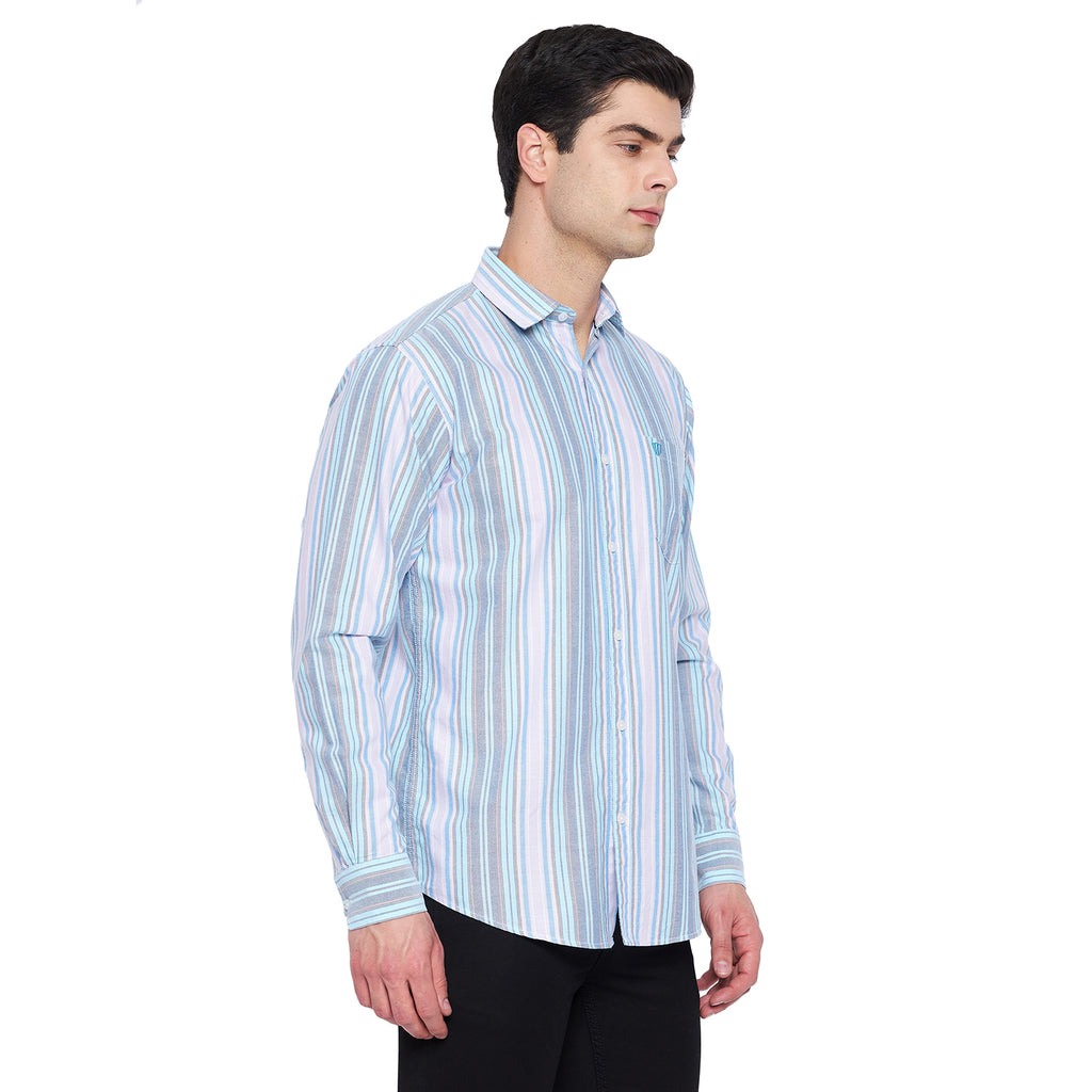 Duke Stardust Men Full Sleeve  Cotton Shirt (SDO5STD)