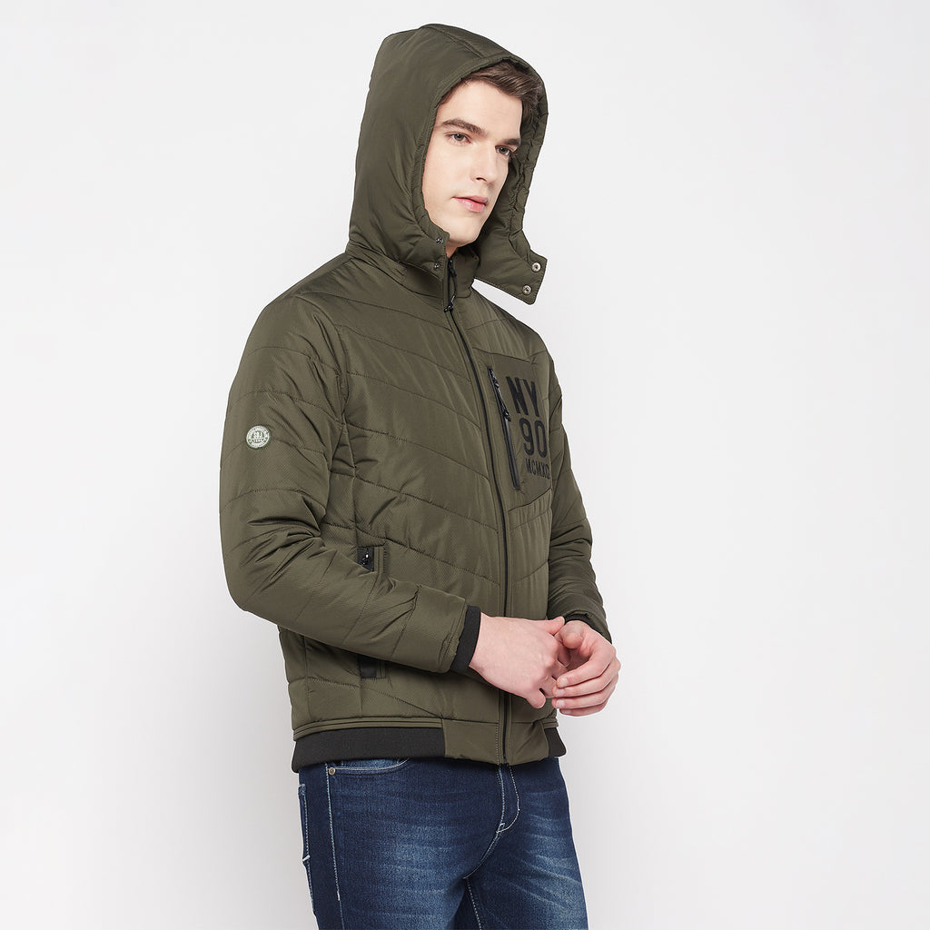 Duke Urban Men Full Sleeve Hooded Jacket (SDZ1062)