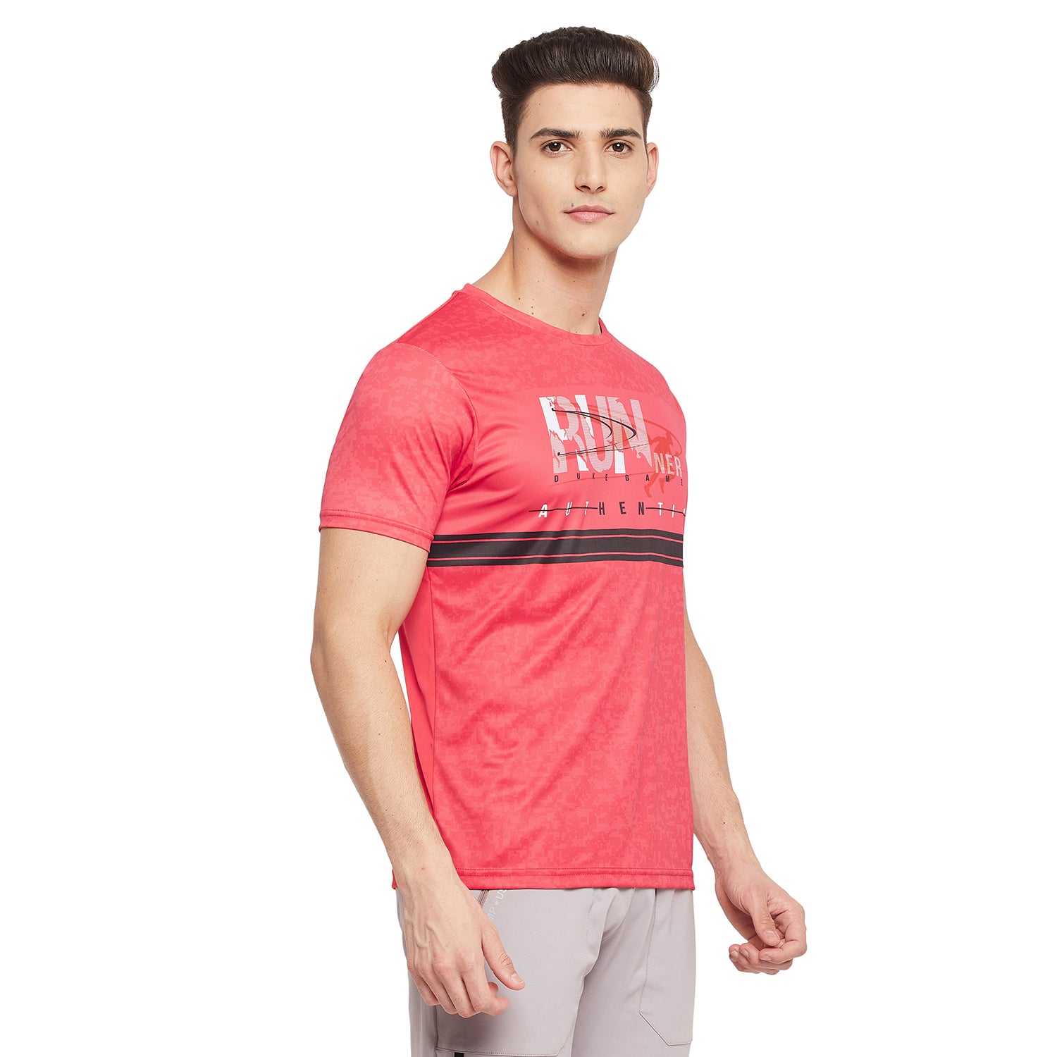 Duke Stardust Men Half Sleeve Sports T-shirt (GD1169)