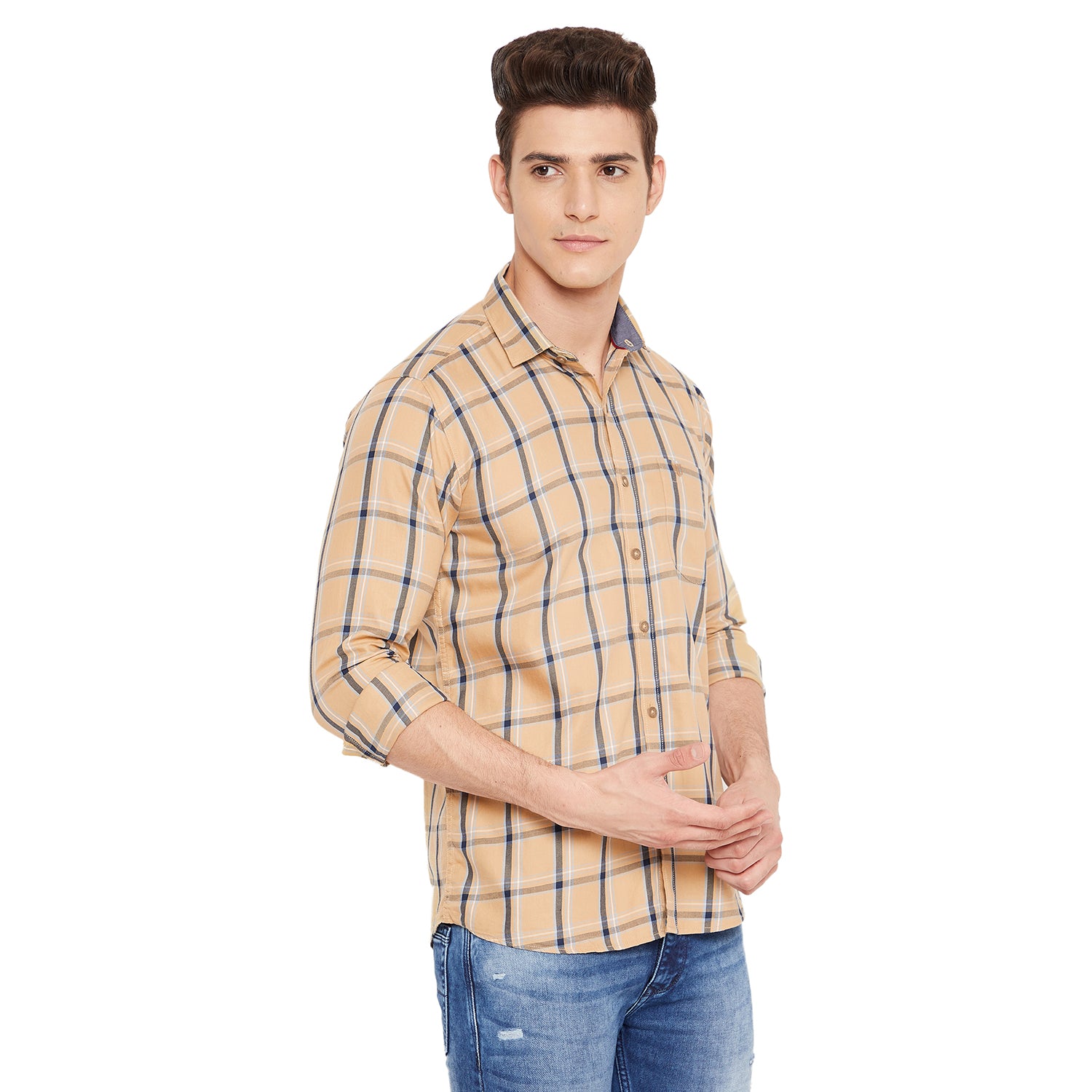 Duke Stardust Men Full Sleeve Cotton Shirt (SDO8CKTQ)