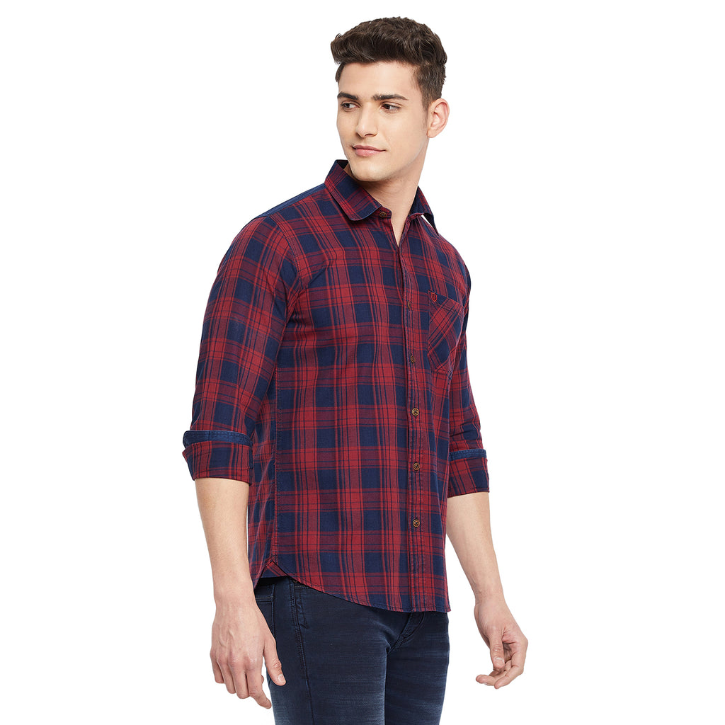 Duke Stardust Men Full Sleeve Cotton Shirt (SDO9001)