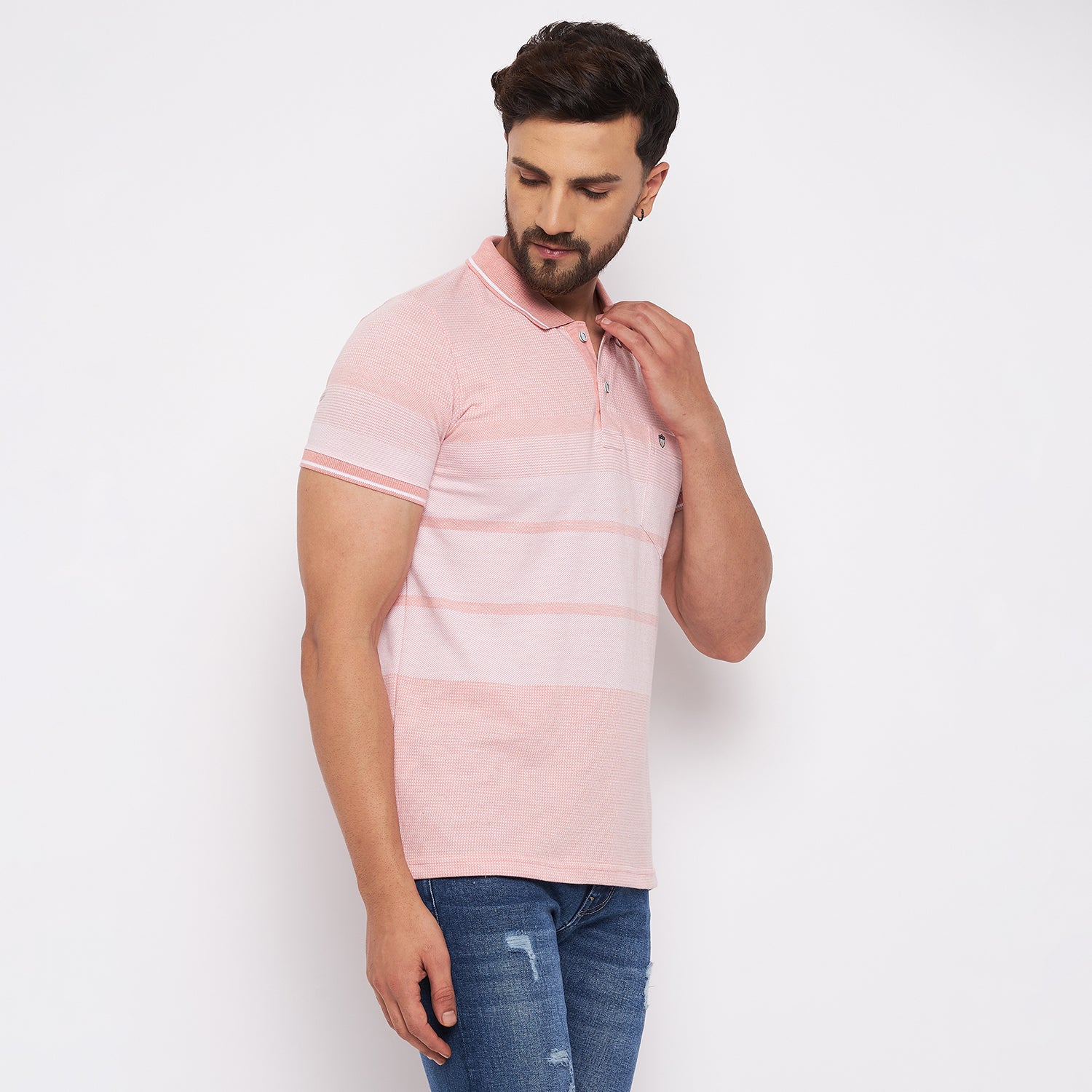 Duke Stardust Men Half Sleeve Cotton T-shirt (LF5380)