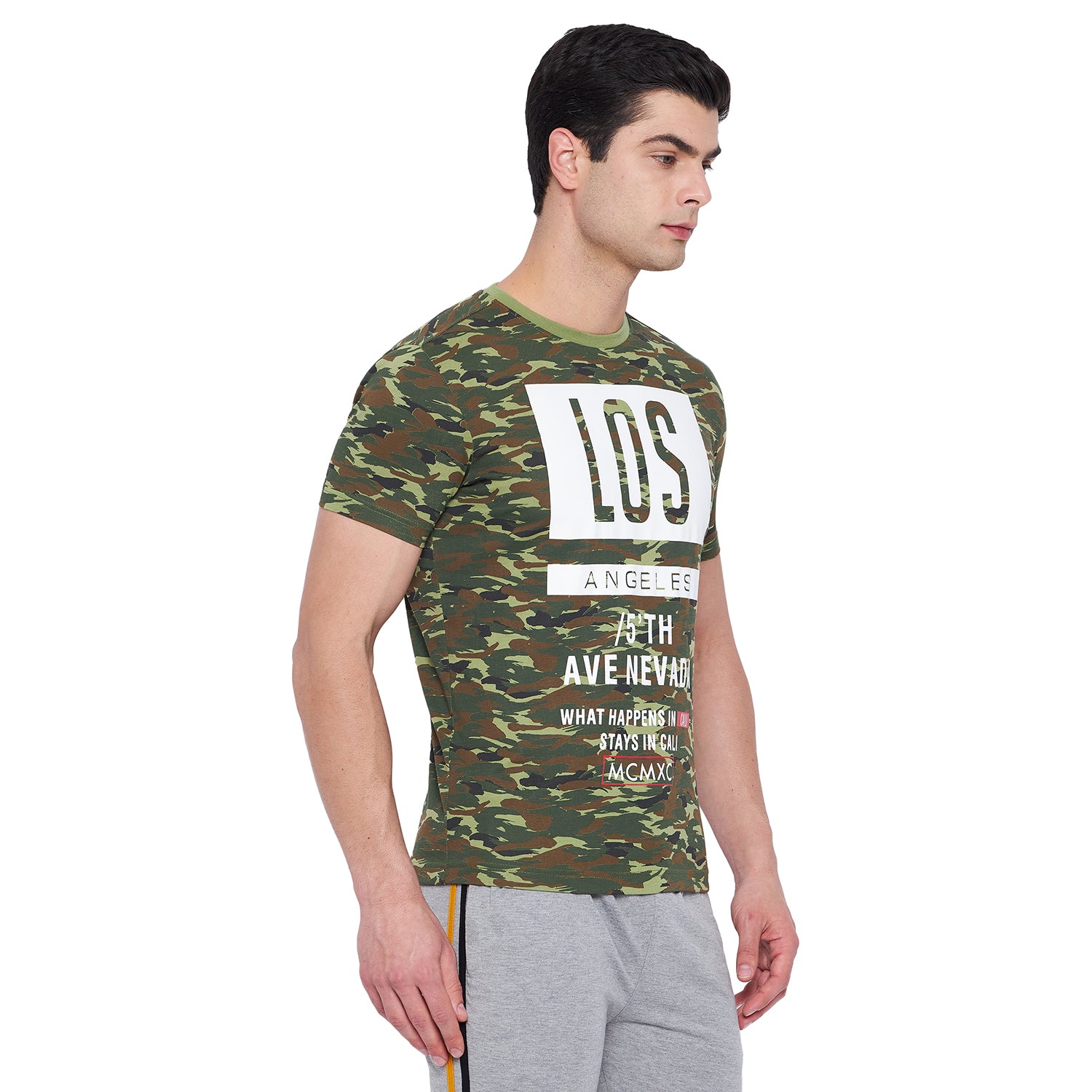 Duke Stardust Men Half Sleeve Cotton T-shirt (MTLF191)