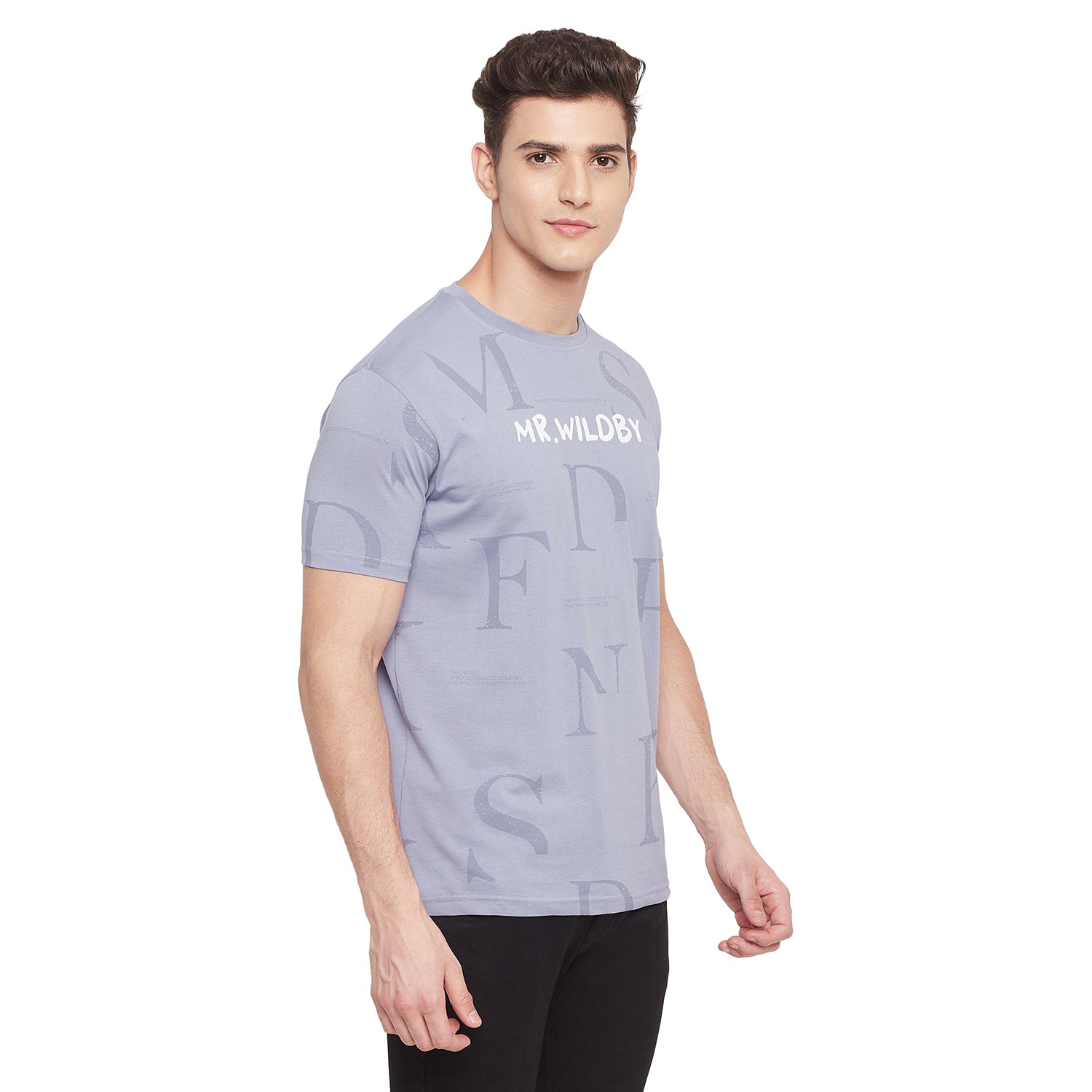 Duke Stardust Men Half Sleeve Cotton T-shirt (LF5037)